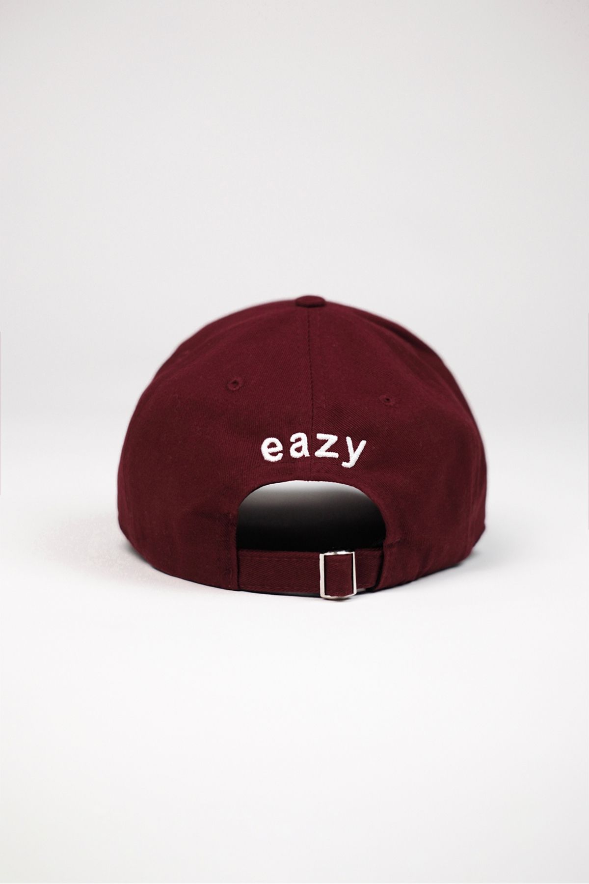 Eazy Co-قبعة بيسبول Happy Depression للجنسين باللون العنابي 5