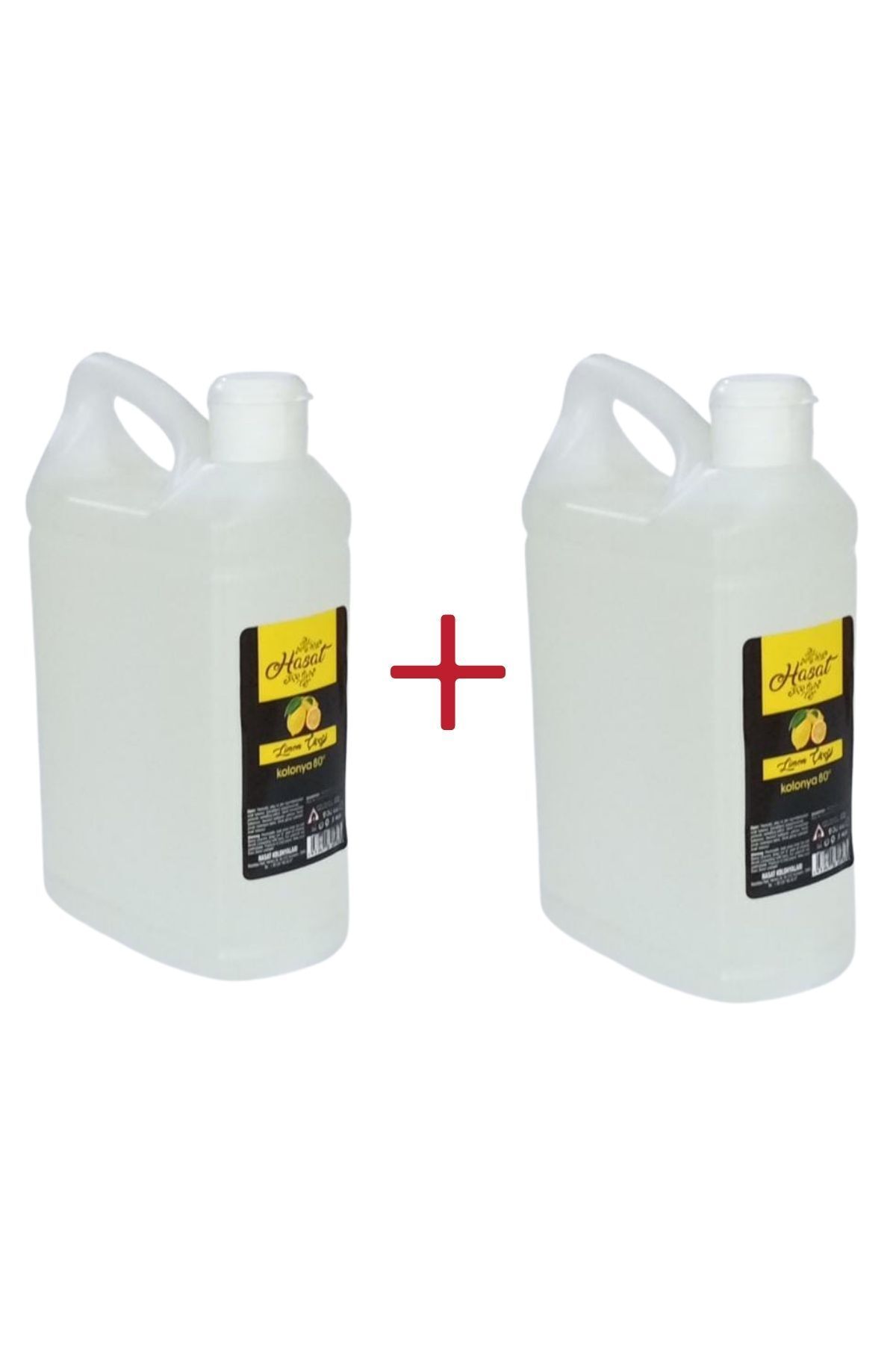 HASAT Doğal Limon Esanslı Kolonya 900 ml (2 Adet)