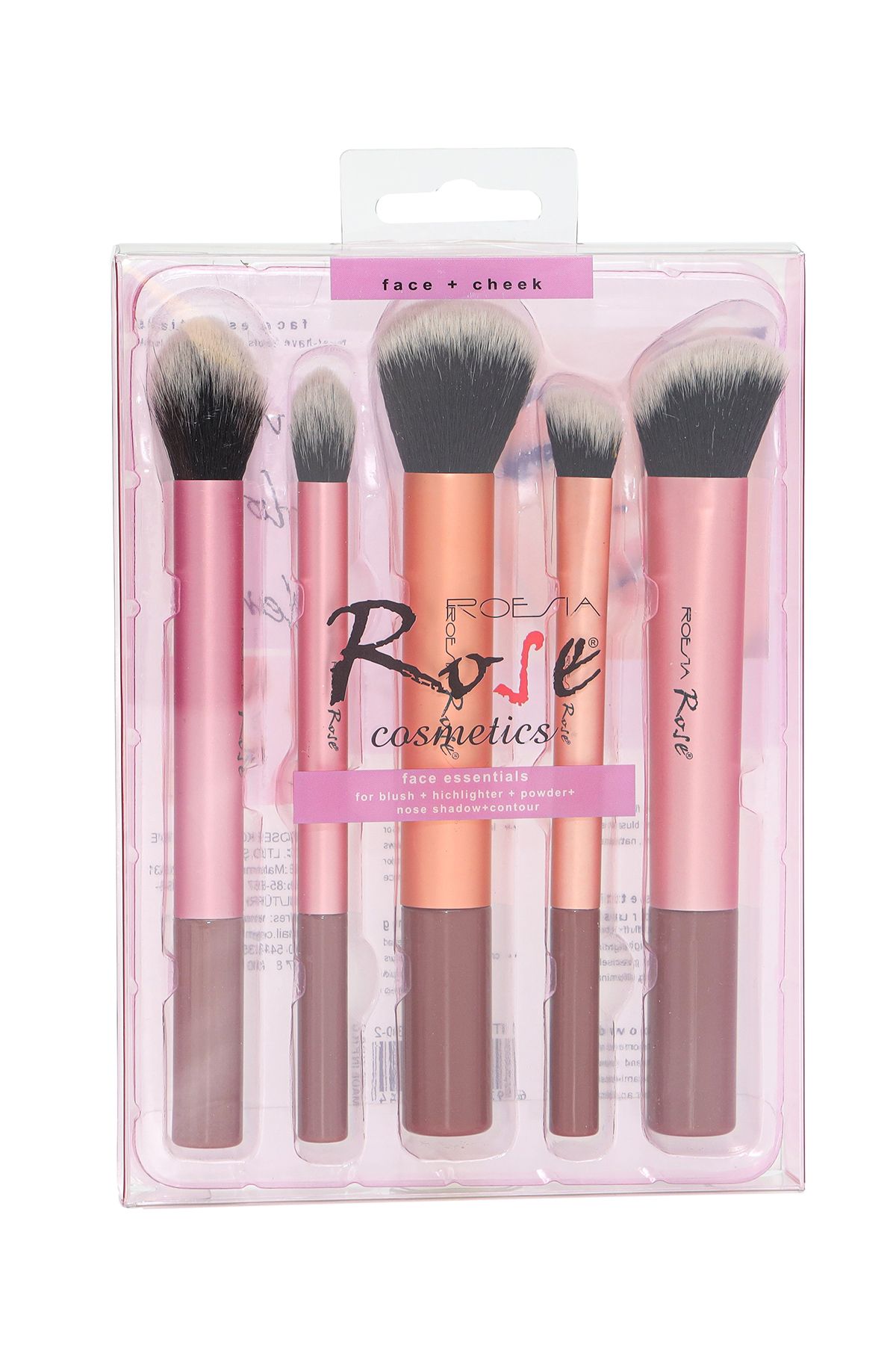 Roesıa Rose Cosmetics Rose Ultra 5'li Jumbo Makyaj Fırça Seti