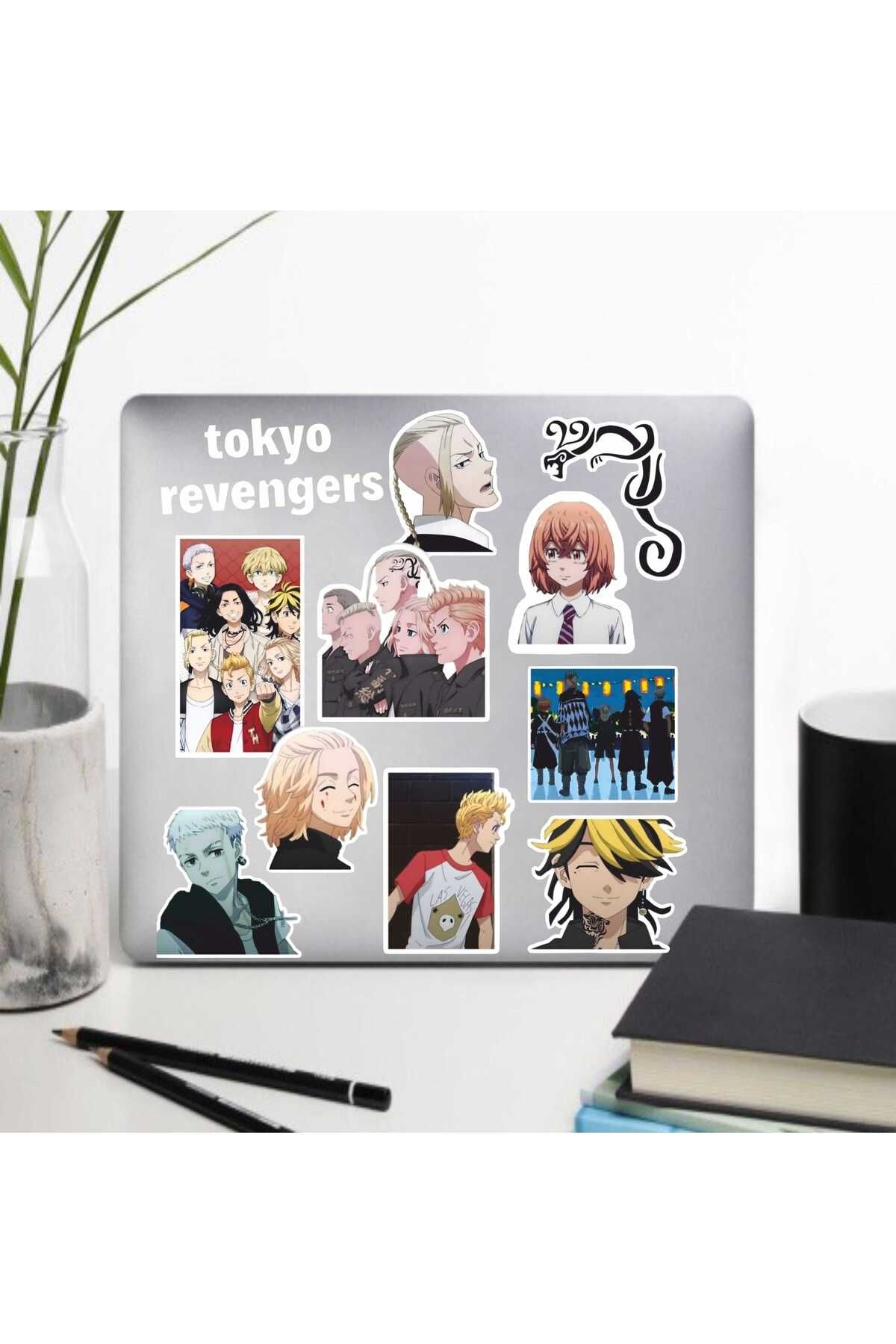 hediyenebak Tokyo Revengers Sticker Seti | Laptop Ajanda Pc Tablet Telefon Defter Etiket Bullet Journal