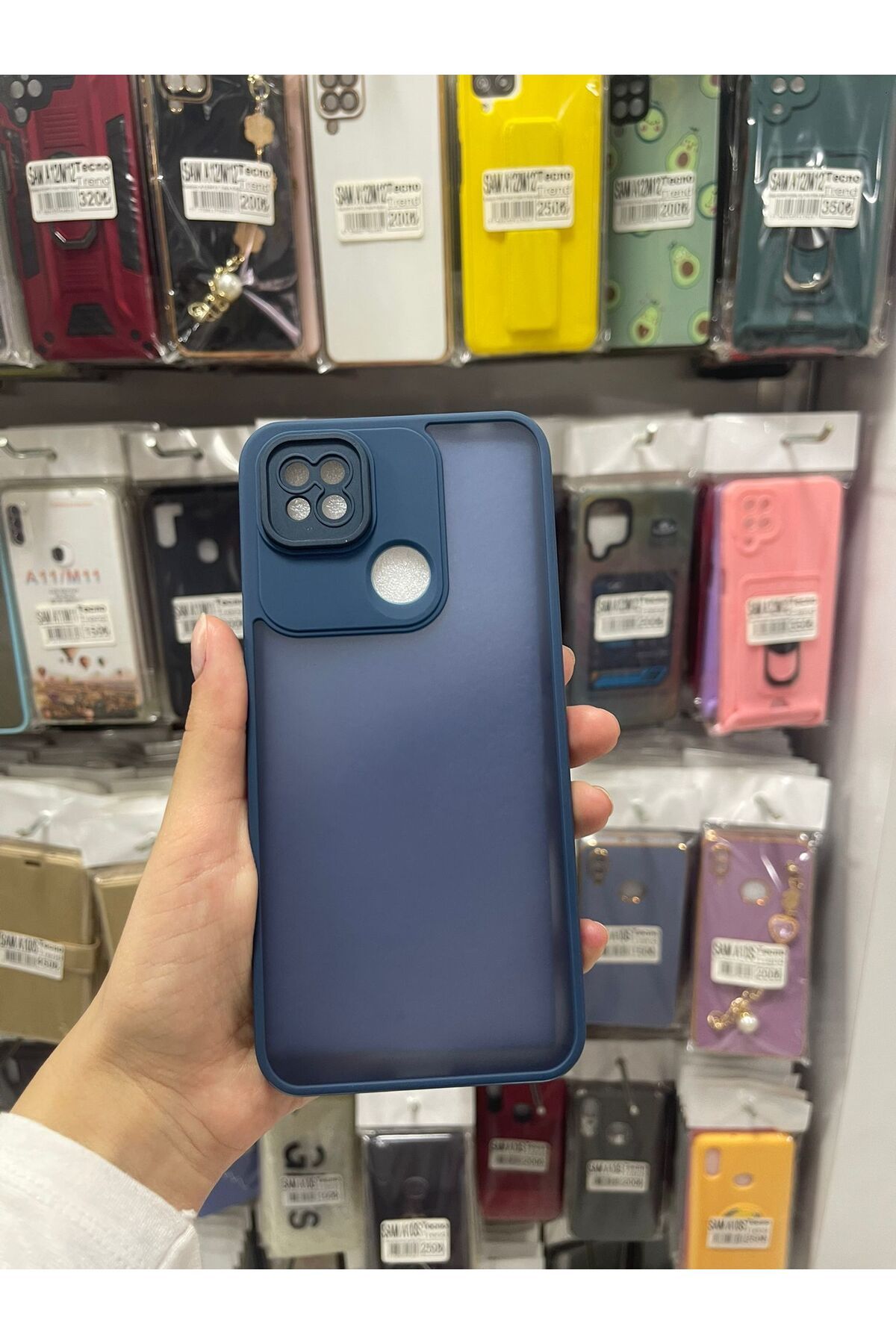 TECNOTREND Xiaomi Redmi 9C Kılıf Montreal Silikon Kapak