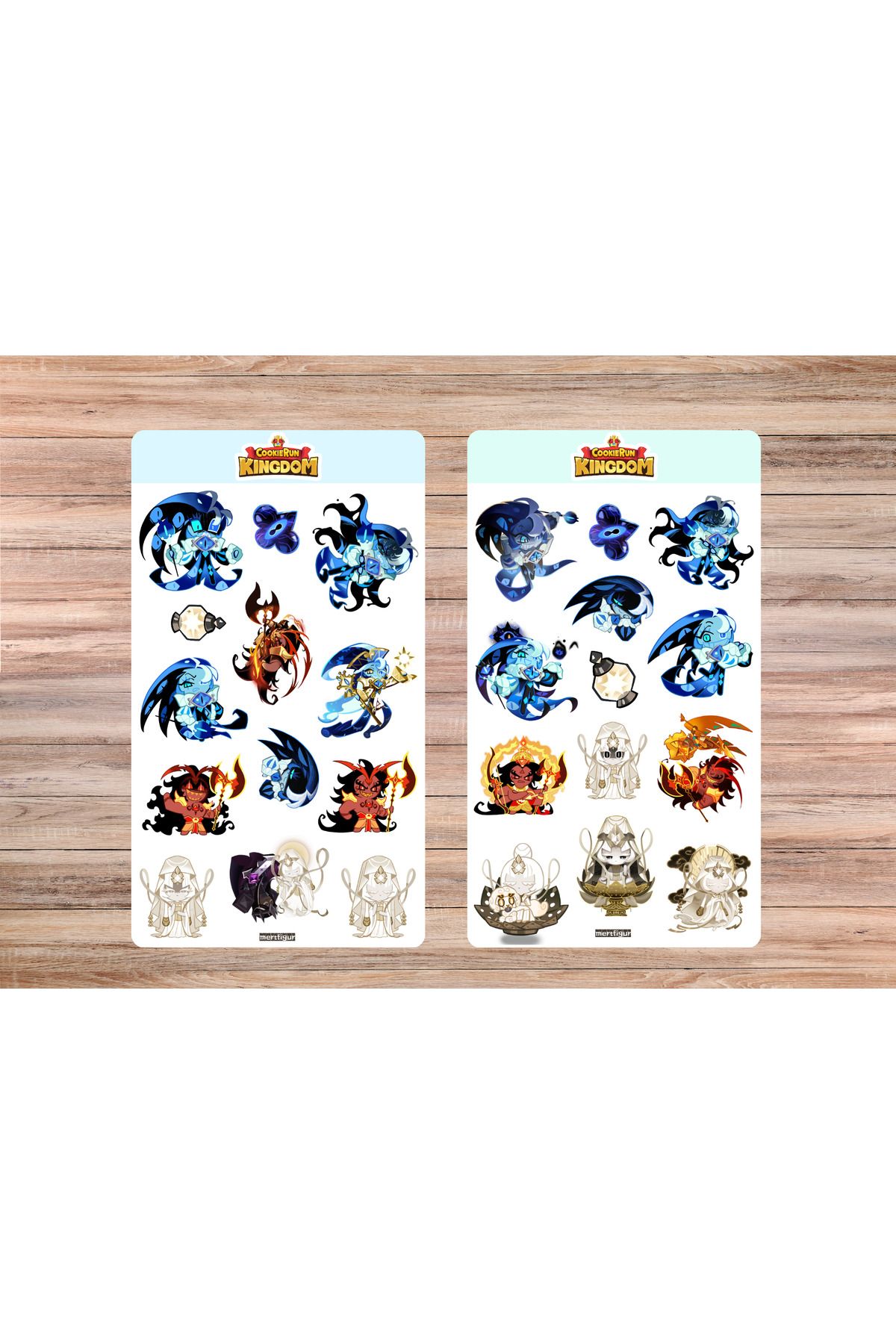 mertfigur Cookie Run Kingdom Anime Oyun Sticker Etiket