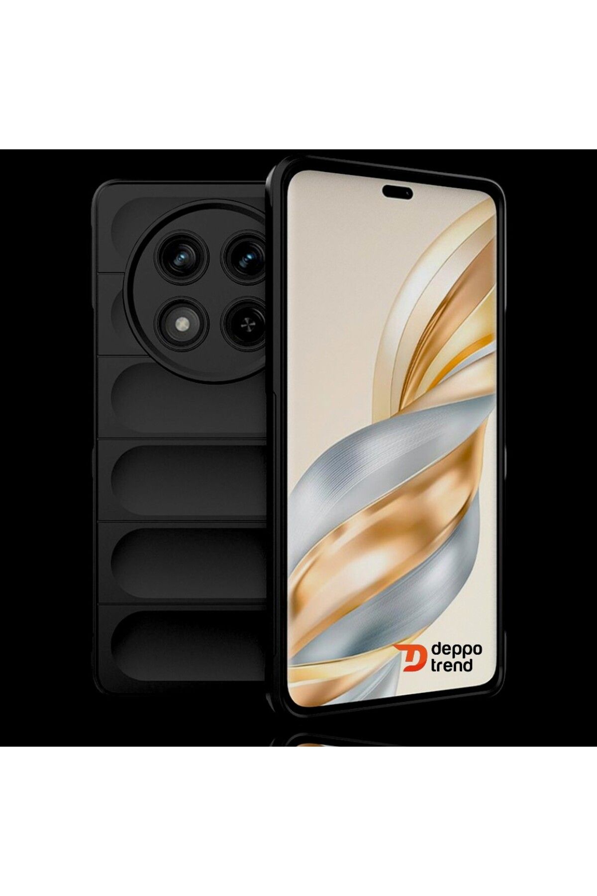 Deppo Trend Honor Magic 7 Lite Uyumlu Kılıf Kamera Korumalı Darbe Emici Şık Tasarımlı Koruyucu Silikon Kapak