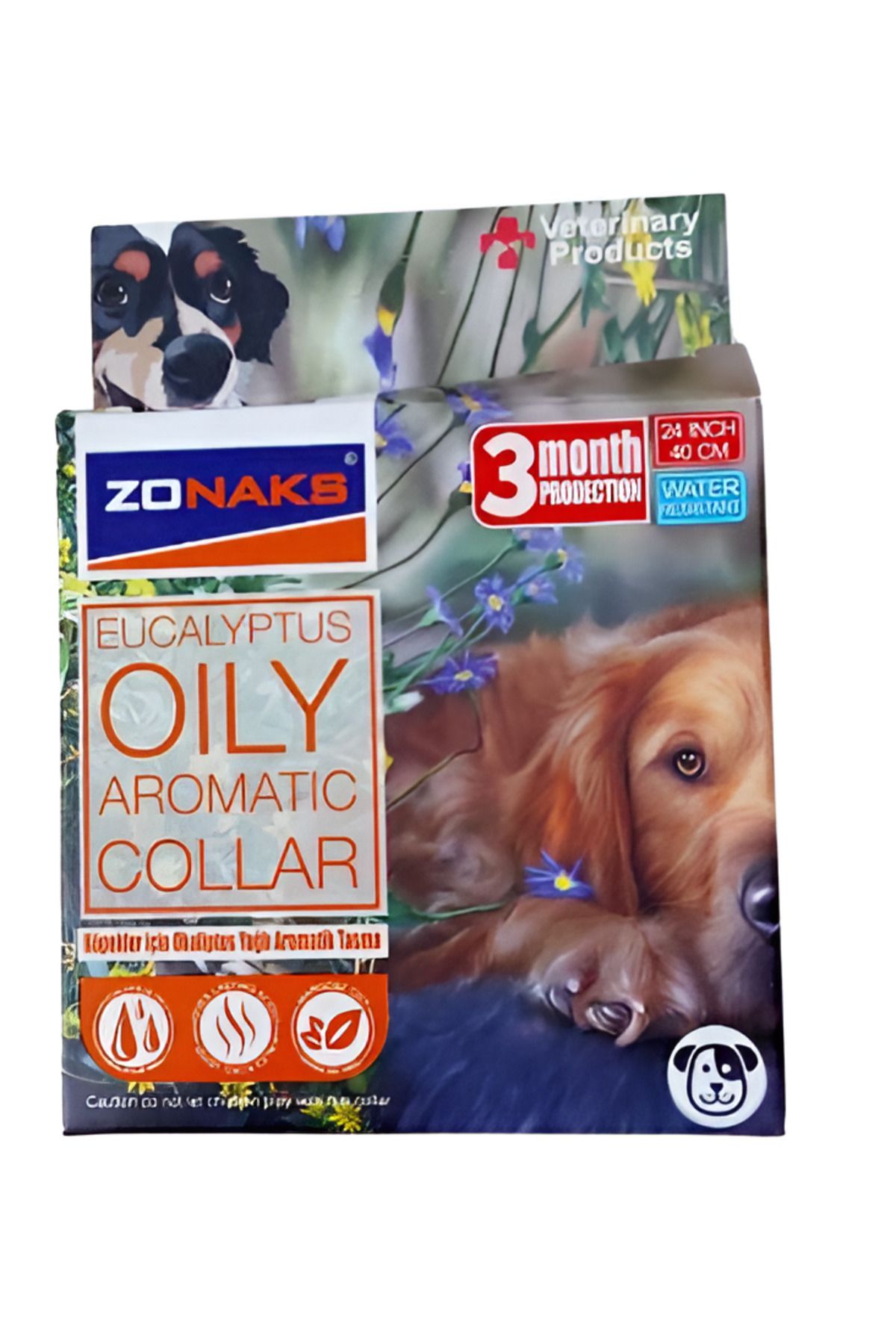 Zonaks Köpekler İçin Dış Parazit Bit Pire Tasması 40cm