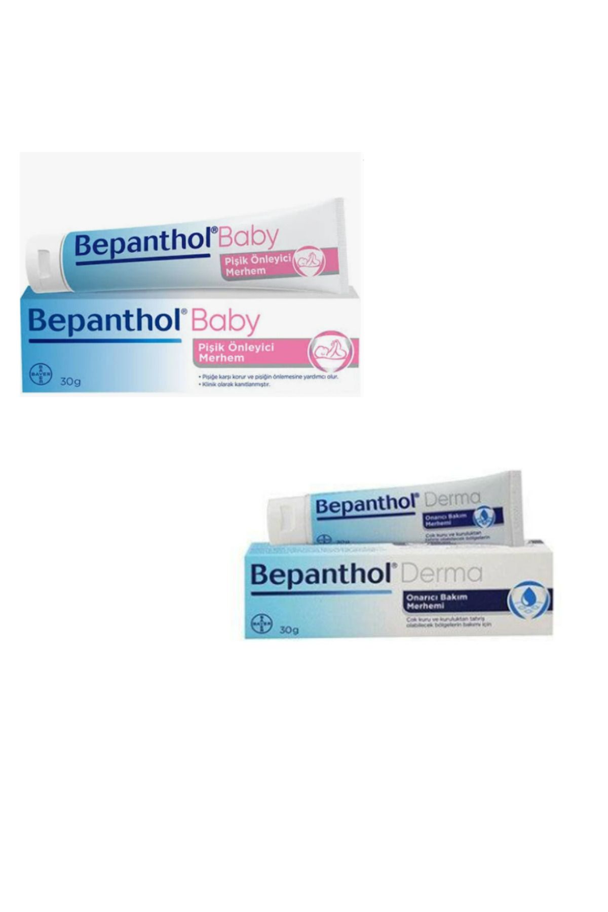 کرم و روغن بچه پماد پیشگیرانه پوشک کودک 30 گرم + BEPANTHOL DERMA نگهداری Bepanthol