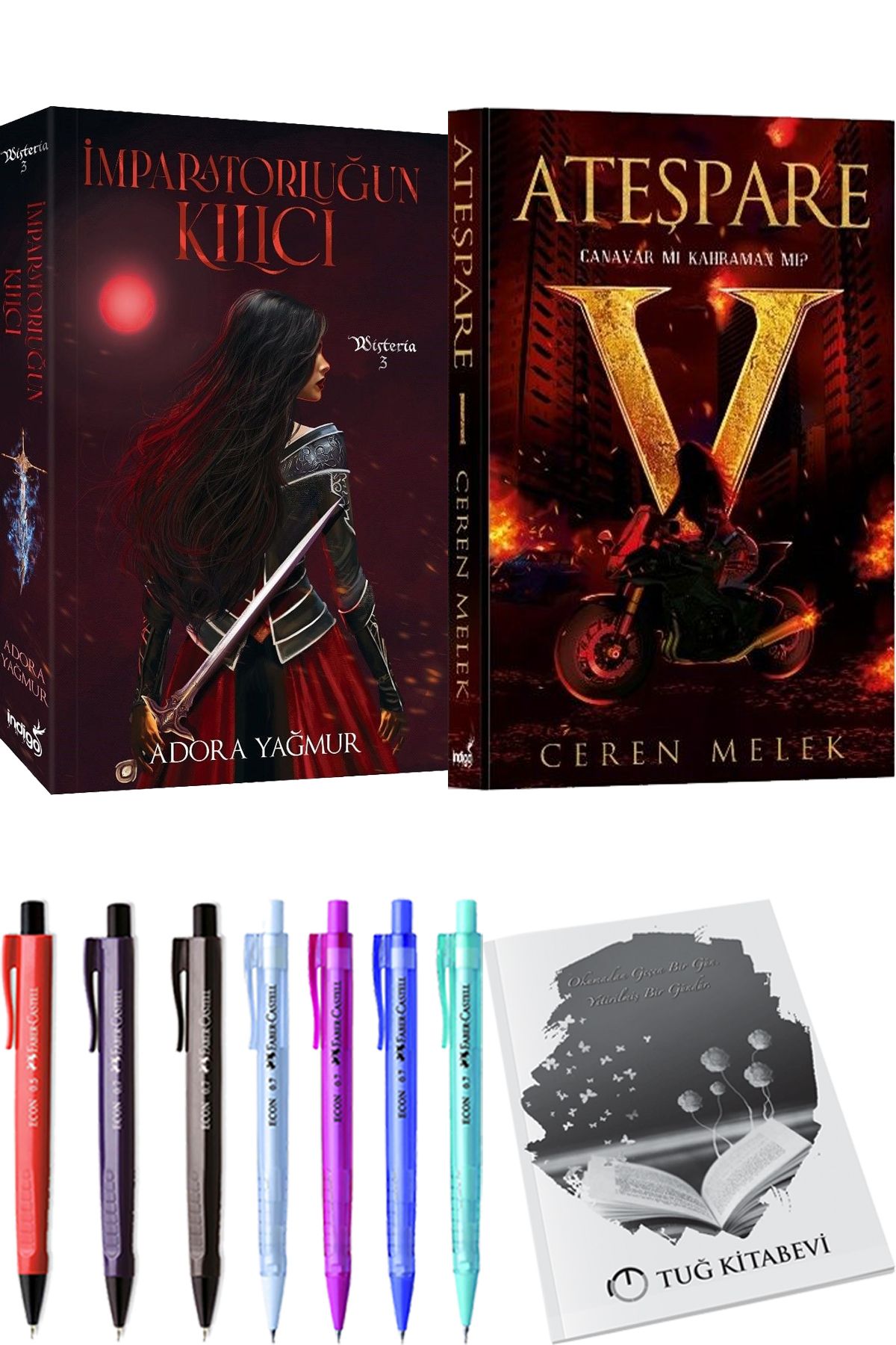 İndigo Kitap İmparatorluğun Kılıcı Adora Yağmur ve Ateşpare 1 Canavar mı Kahraman mı? + Hediyeli