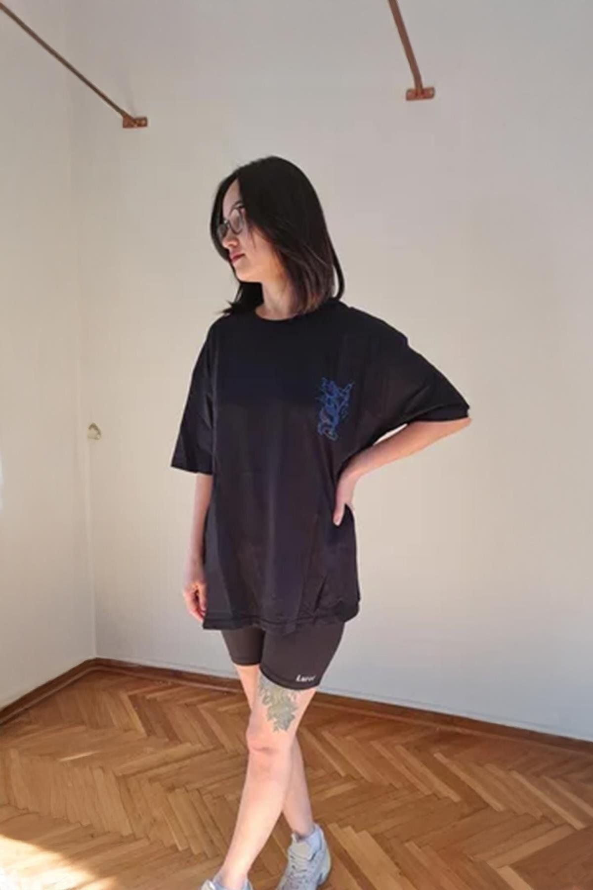 Luree Store ALOHA TEE Siyah Tshirt