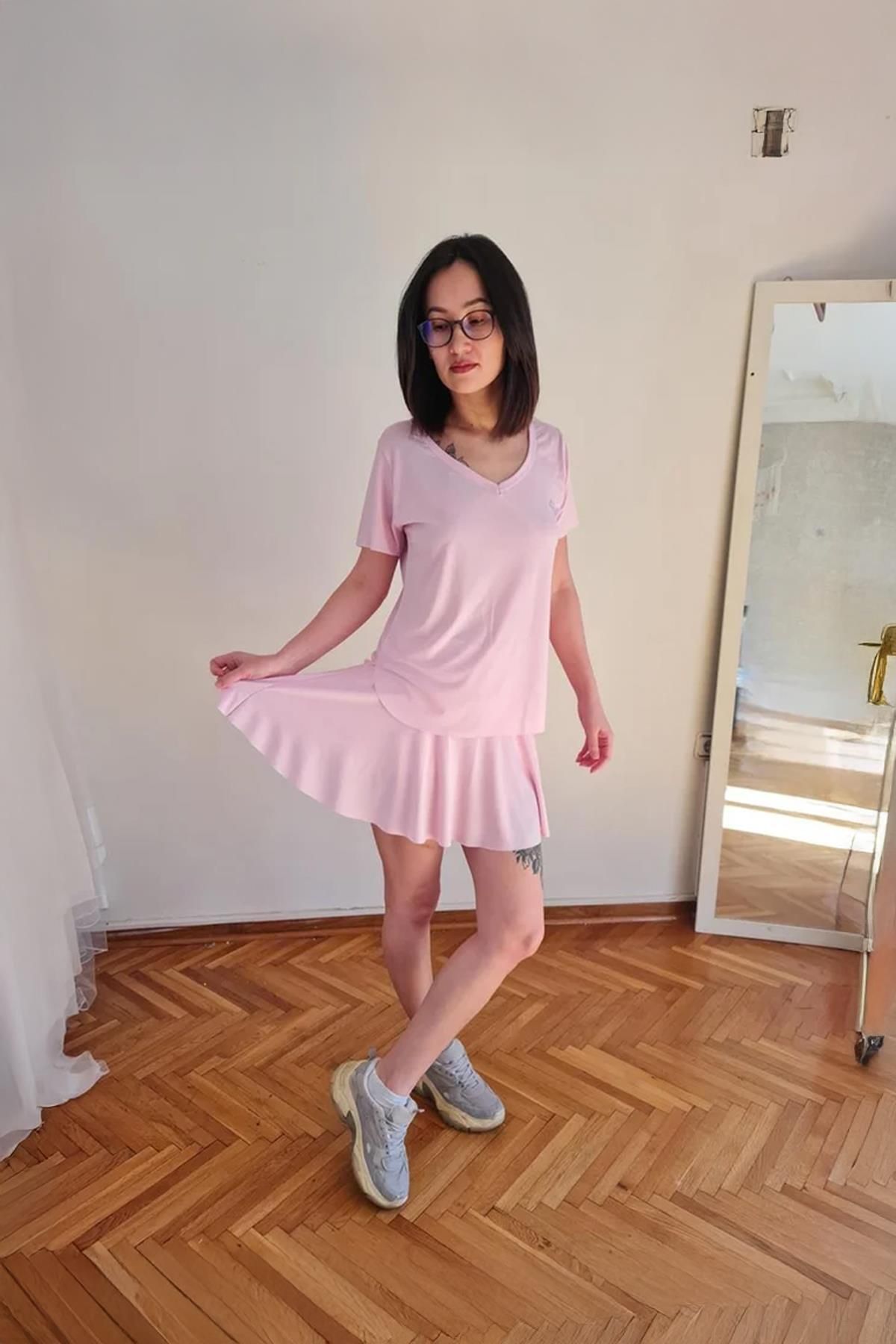 Luree Store BREEZE Pembe T-shirt