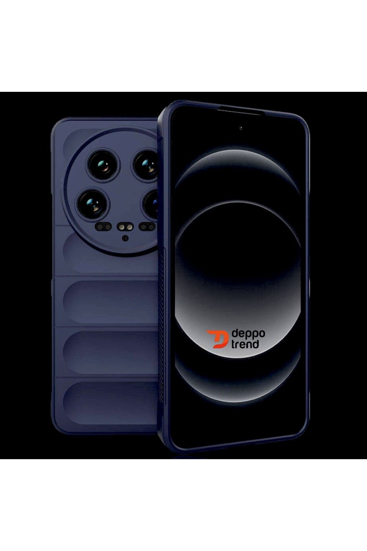 Deppo Trend Xiaomi Mi 14 Ultra Uyumlu Kılıf Kamera Korumalı Darbe Emici Şık Tasarımlı Koruyucu Silikon Kapak