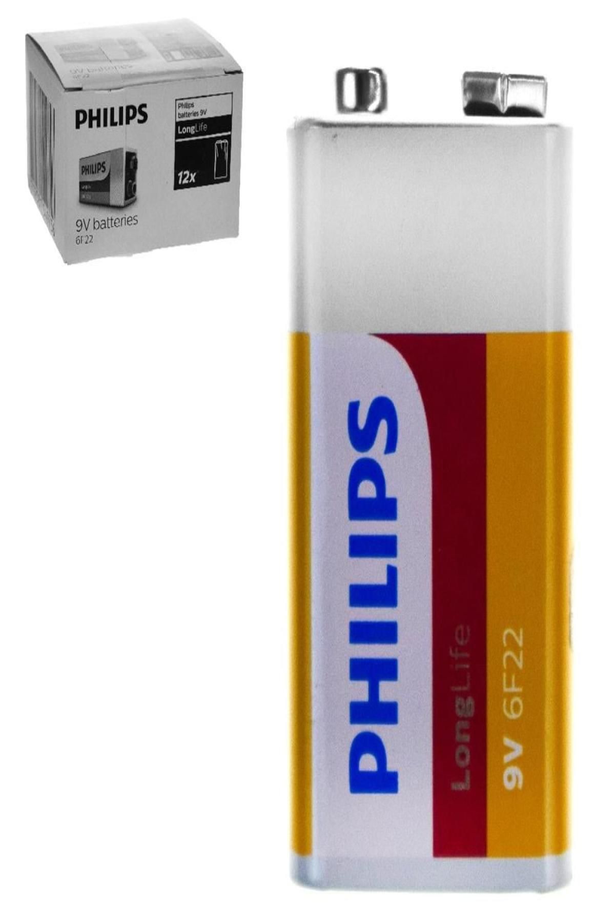 Ürün Evim Philips Çinko Shrink Longlife 9 Volt Pil