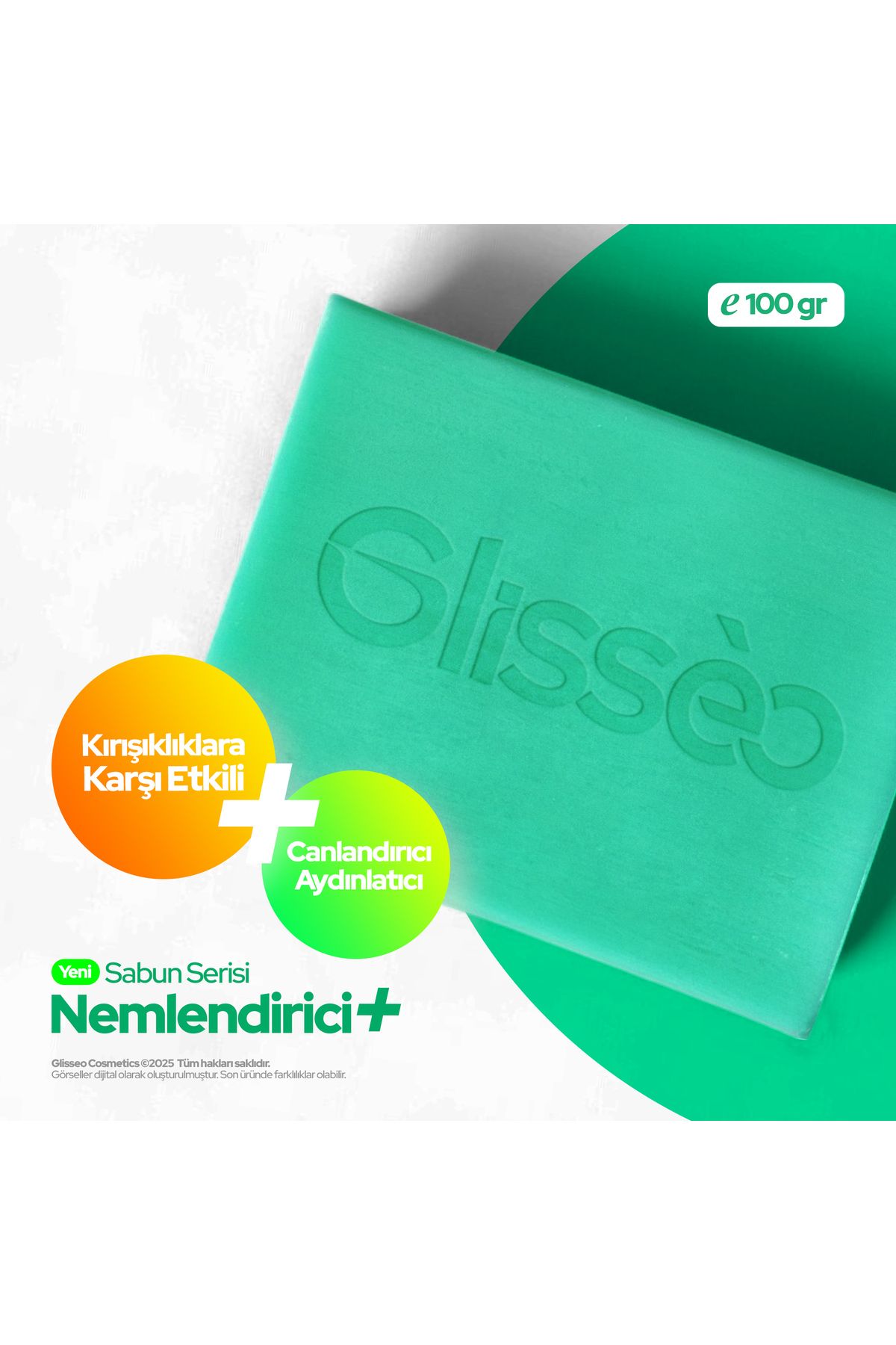 Glisseo Nemlendirici+ Bakuchiol & Niacinamide Katkılı Yüz Bakım Sabunu Anti Aging Canlandırıcı Etki 100GR