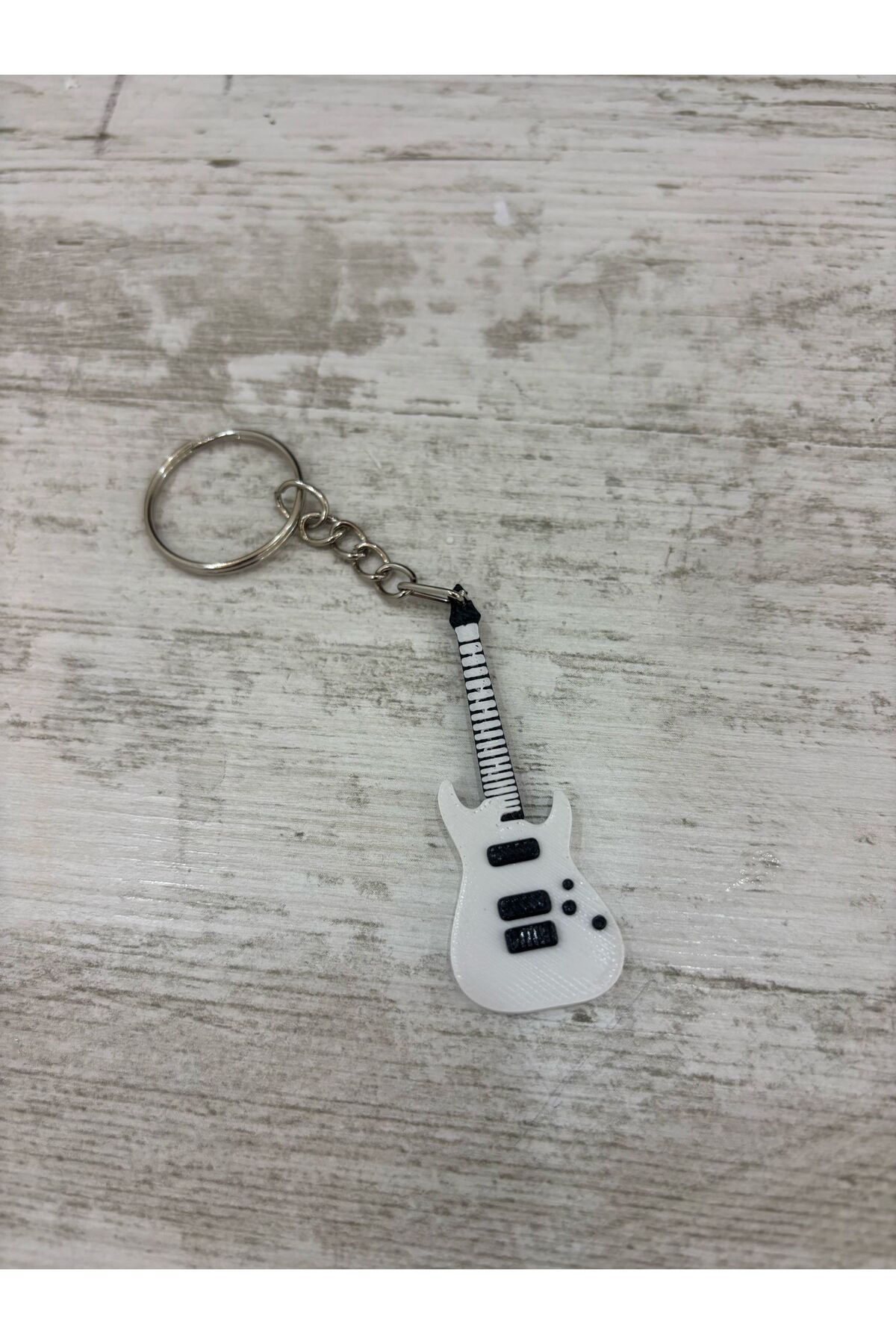 kadan enerji ve güvenlik sistemleri gitar anahtarlık (elektro gitar anahtarlık 2 adet) 5 adet pena hediyeli