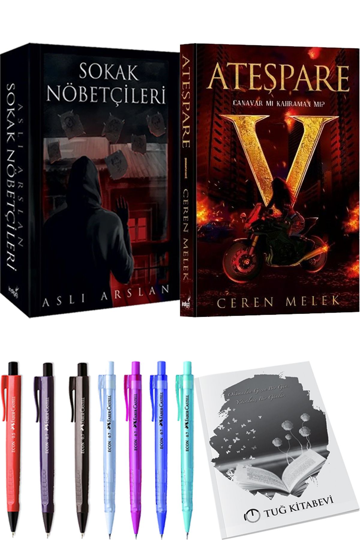 İndigo Kitap Sokak Nöbetçileri 1 Aslı Arslan ve Ateşpare 1 Canavar mı Kahraman mı? + Hediyeli