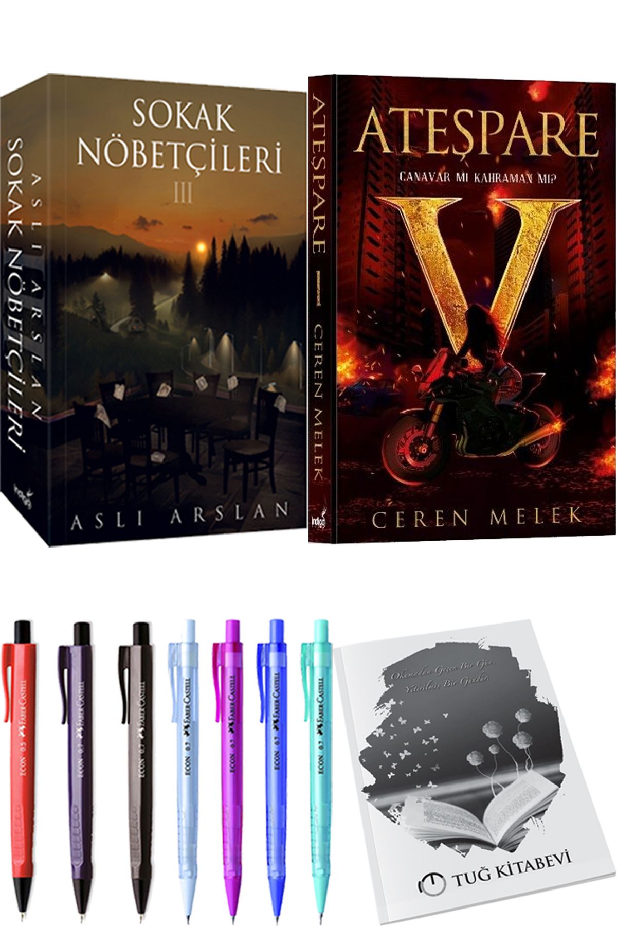İndigo Kitap Sokak Nöbetçileri 3 Aslı Arslan ve Ateşpare 1 Canavar mı Kahraman mı? + Hediyeli