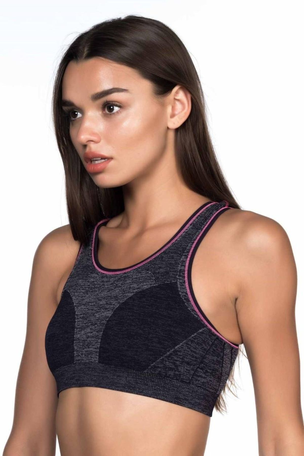 GiyimCity LACİVERT Double Sporcu Büstiyer