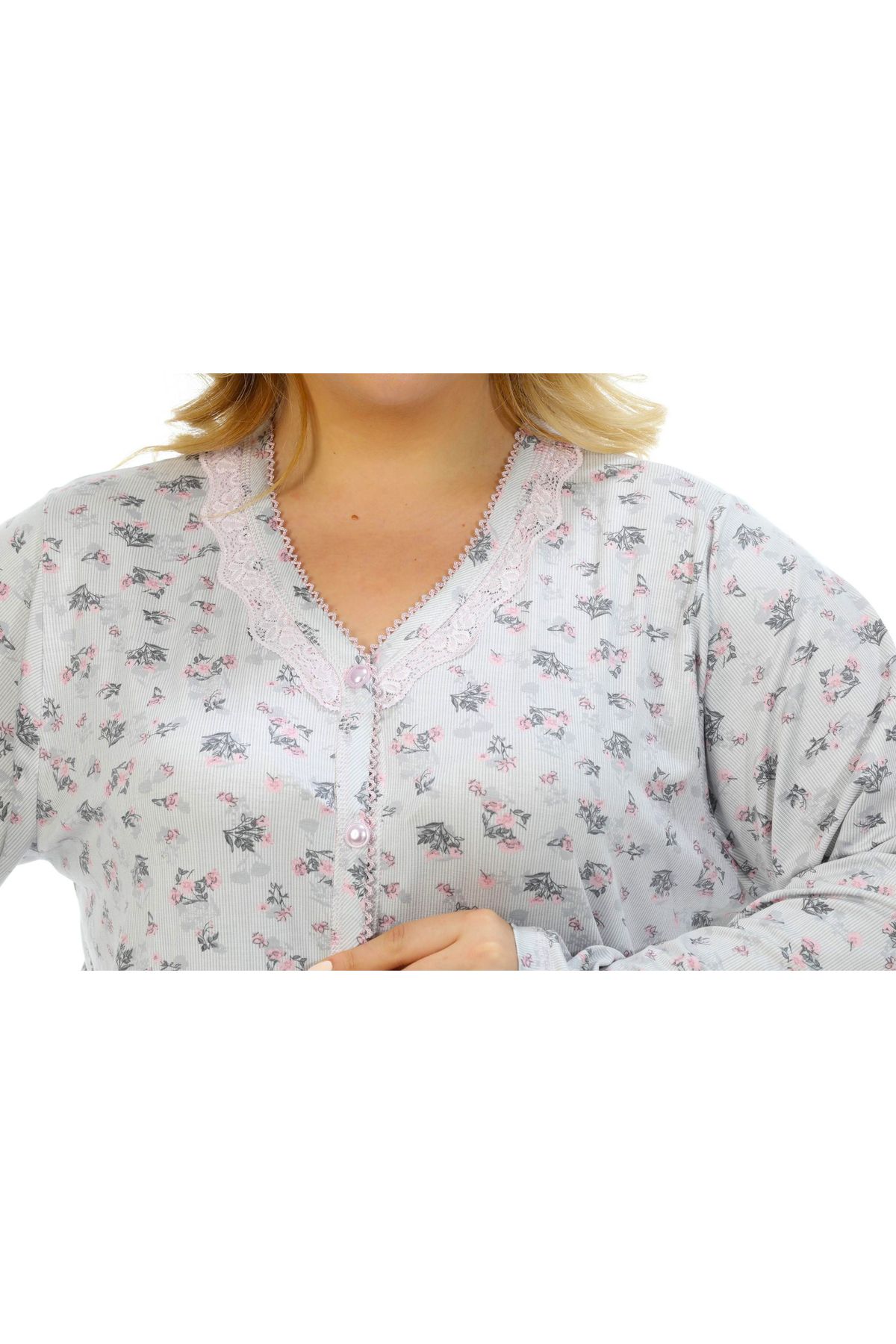 Etoile-Σετ γυναικείες πιτζάμες Bamboo Plus Size 3