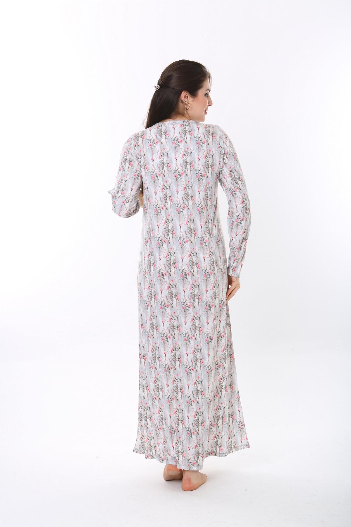 Etoile-Women's Bamboo Long Home Dress Nightgown 72714 3