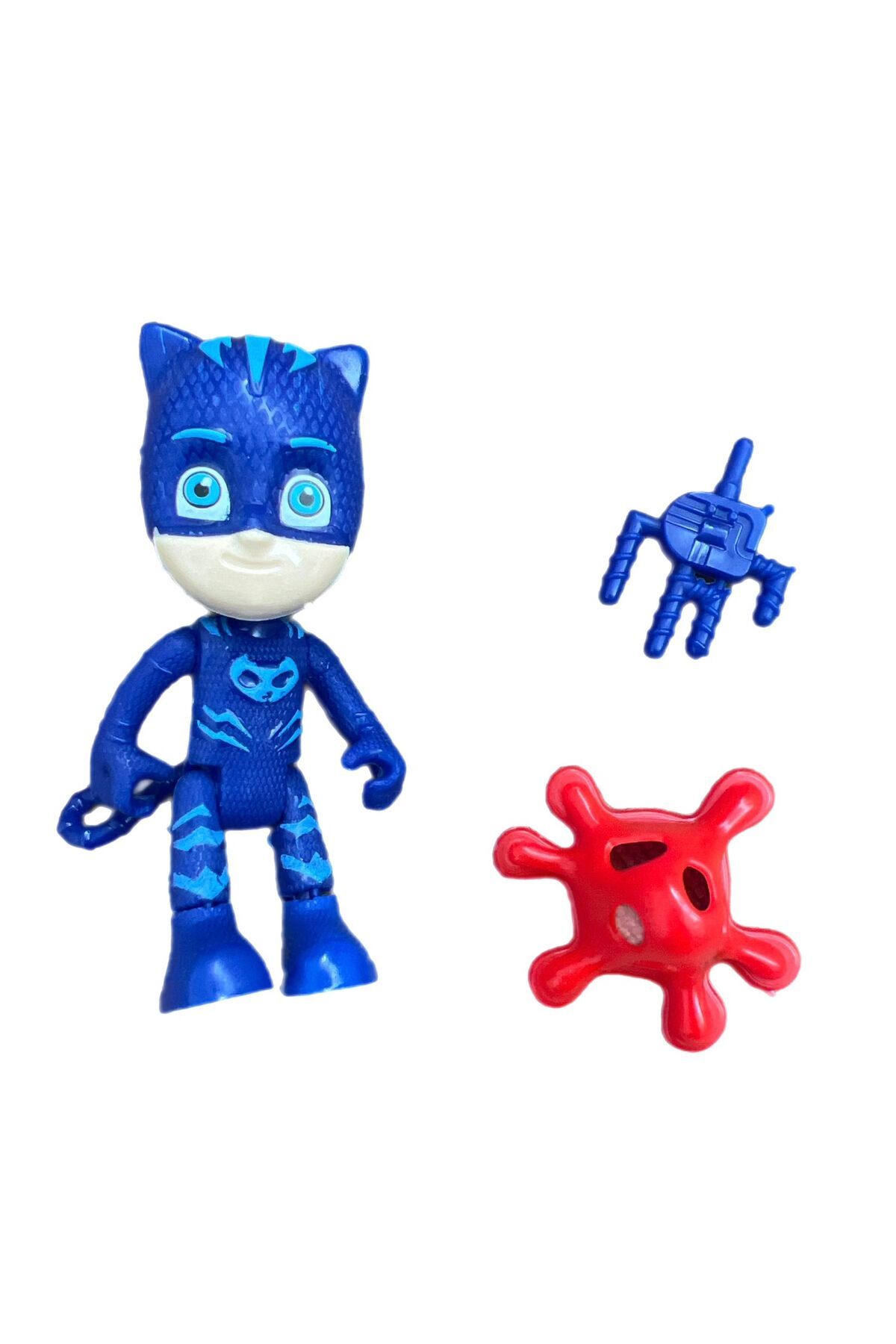 alpmodel Kedi Çocuk Pjmasks Pj Maskeliler Aksesuarlı Karakter Tekli Figür Set 8 Cm