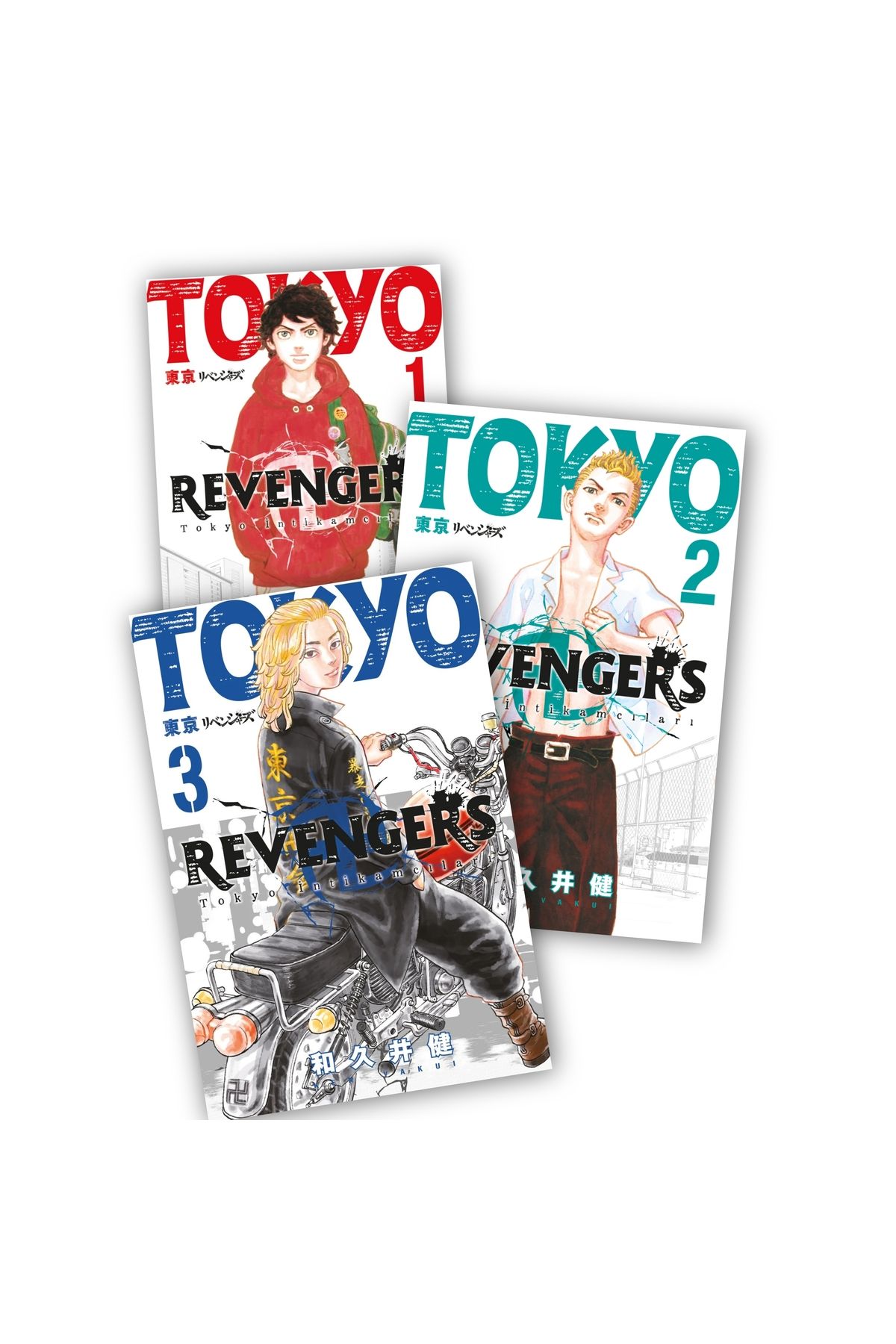 Gerekli Şeyler Yayıncılık Tokyo Revengers 1-2-3. Ciltler 3 lü Manga Seti