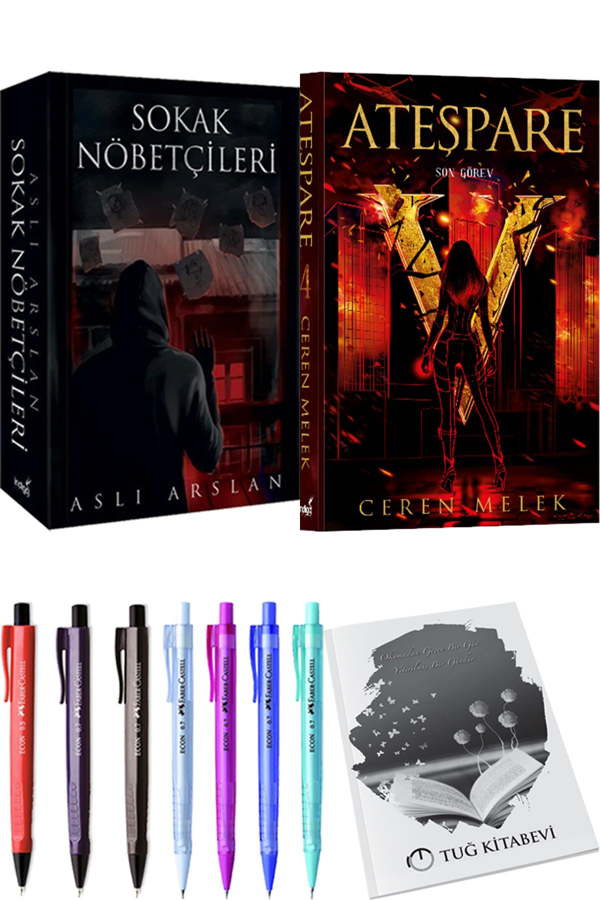 İndigo Kitap Sokak Nöbetçileri 1 Aslı Arslan ve Ateşpare 4 Son Görev + Hediyeli
