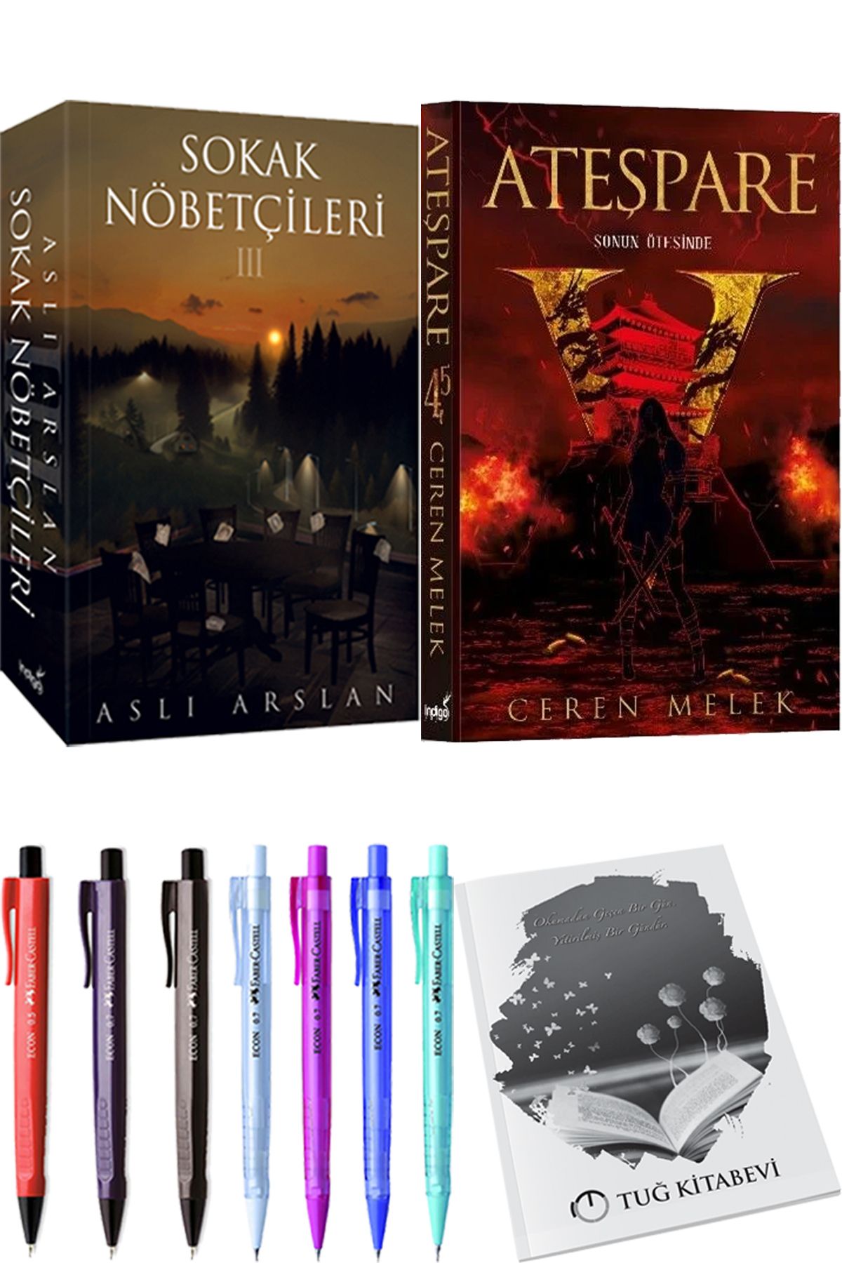 İndigo Kitap Sokak Nöbetçileri 3 Aslı Arslan ve Ateşpare 4,5 Sonun Ötesinde + Hediyeli