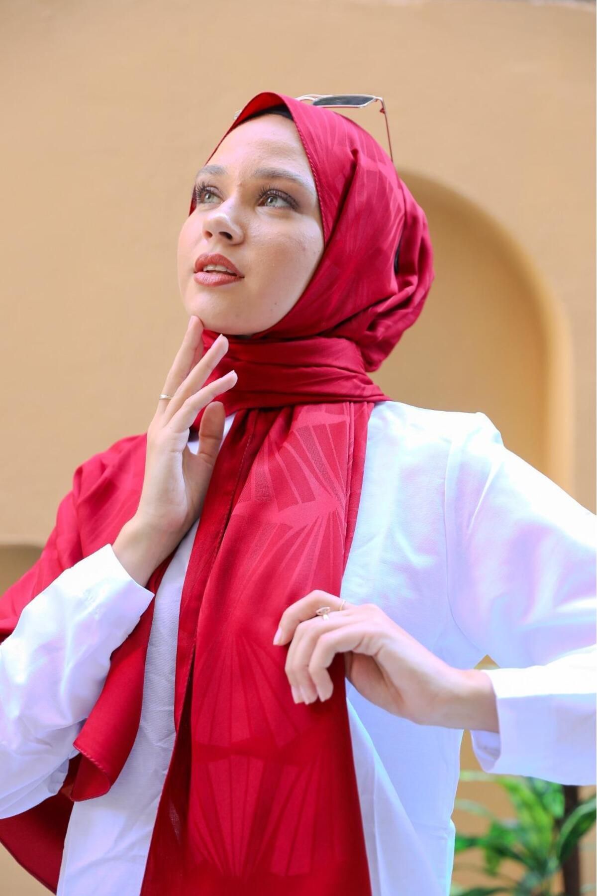 Scarf JAKAR DESENLİ ŞAL MODEL 2