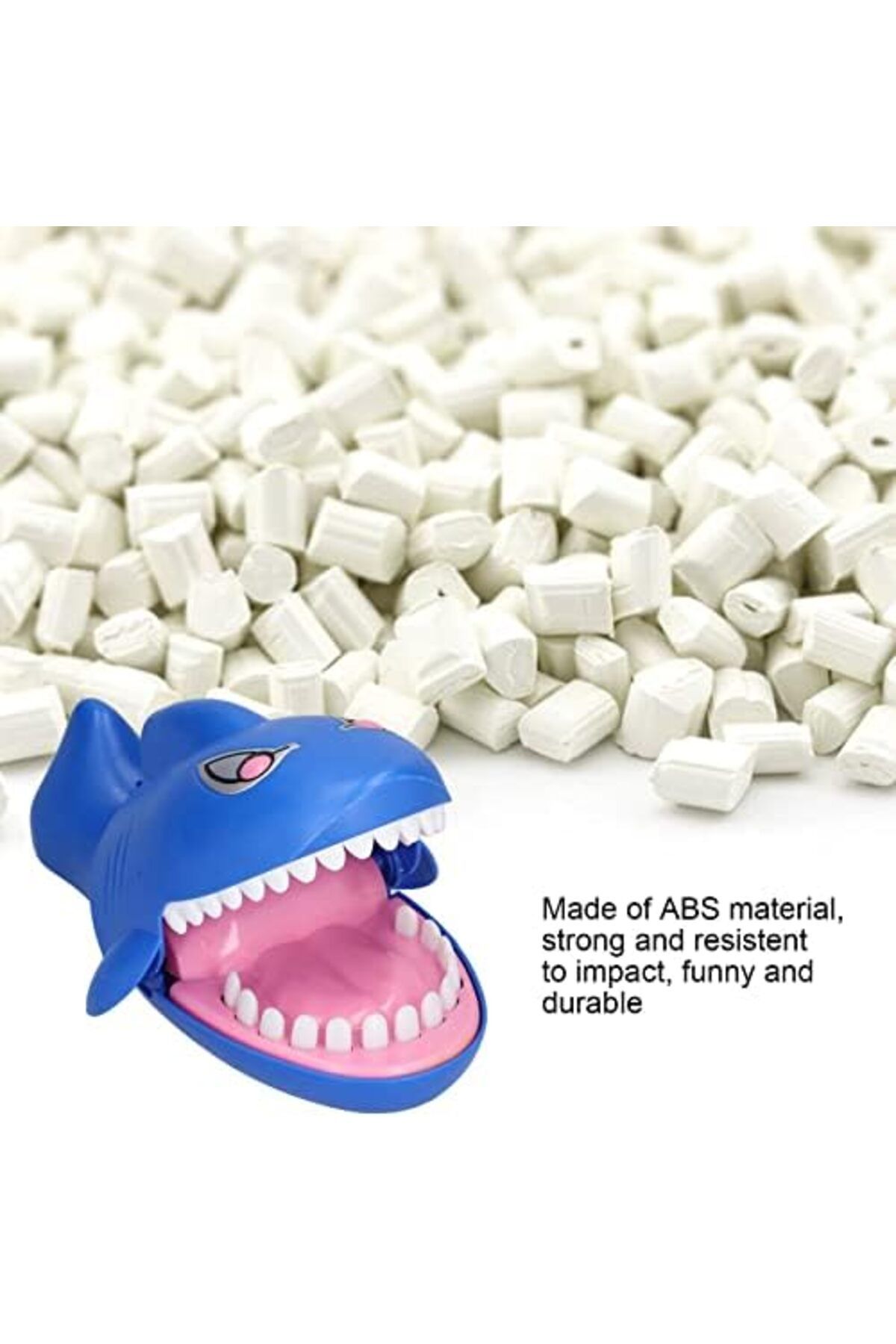 Others-Shark Bite Finger Toy, Sharks Tricky Toy for Scaring, Bite Game Biting Finger Pressing Shark 4