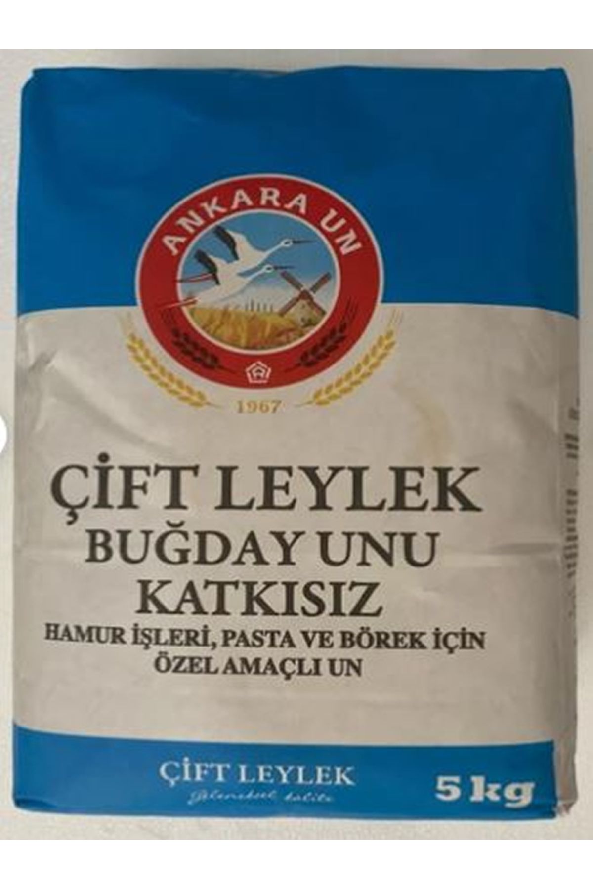 Ankara Un Sanayi Buğday Unu Katkısız 5 kg