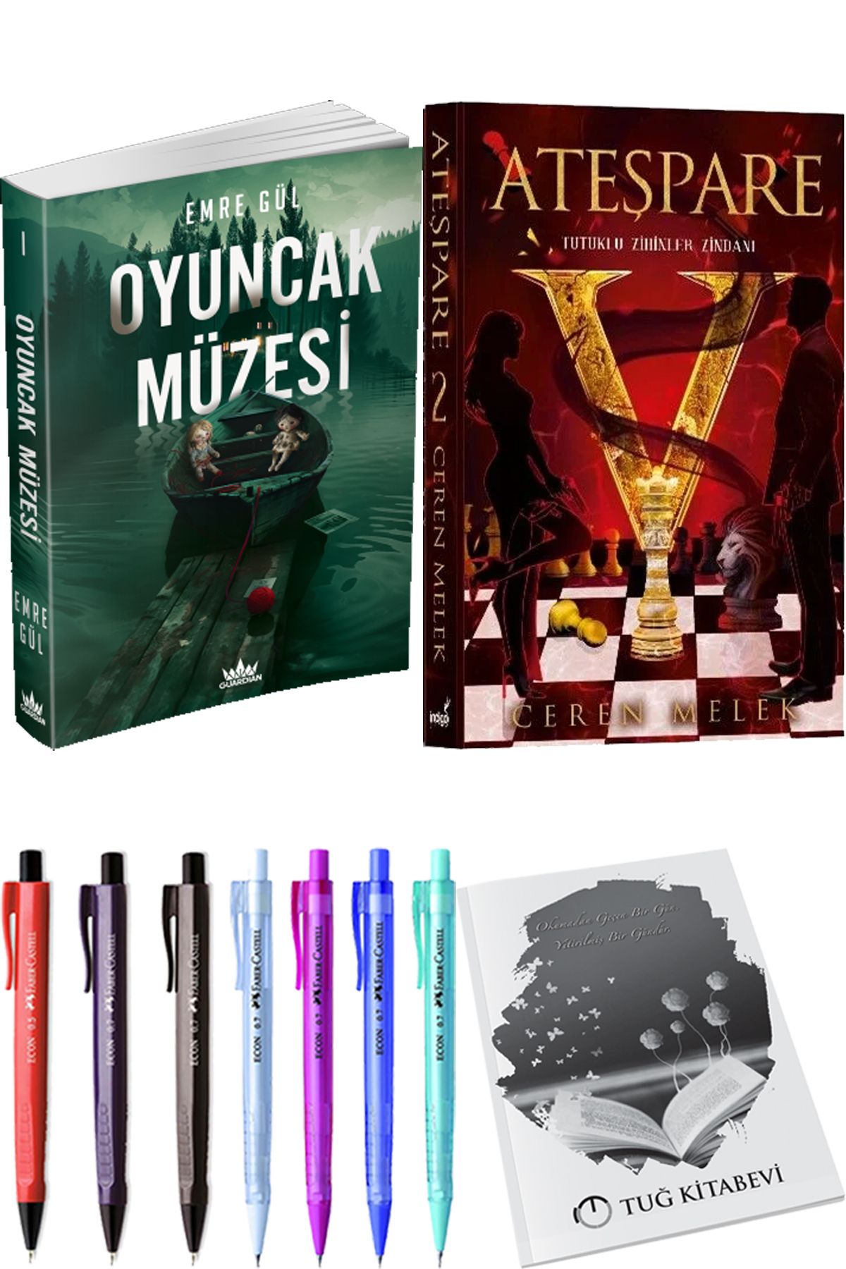 Ephesus Yayınları Oyuncak Müzesi Emre Gül ve Ateşpare 2 Tutuklu Zihinler Zindanı + Hediyeli