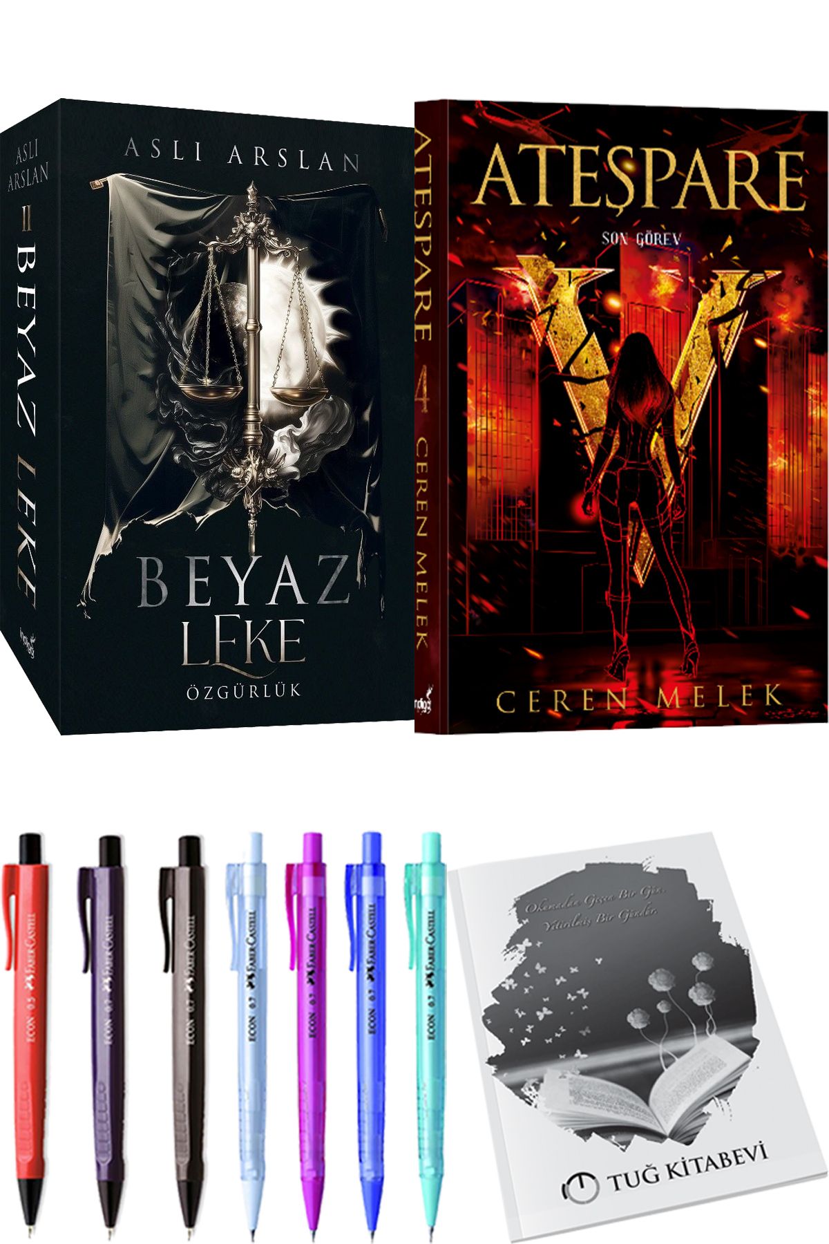 İndigo Kitap Beyaz Leke 2 Özgürlük Aslı Arslan ve Ateşpare 4 Son Görev + Hediyeli