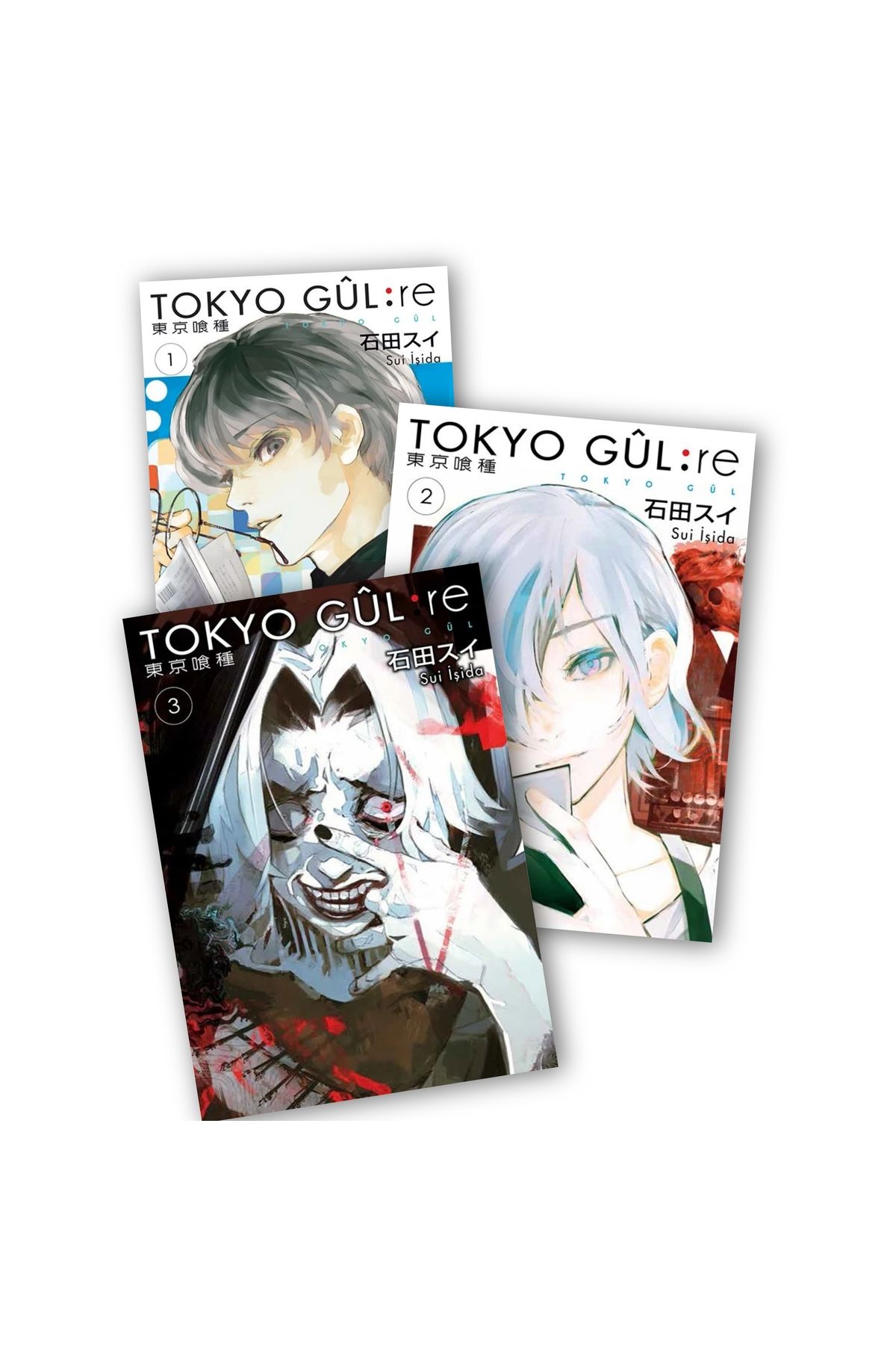 Gerekli Şeyler Yayıncılık Tokyo Gul Re 1-2-3. Ciltler 3 lü Manga Seti