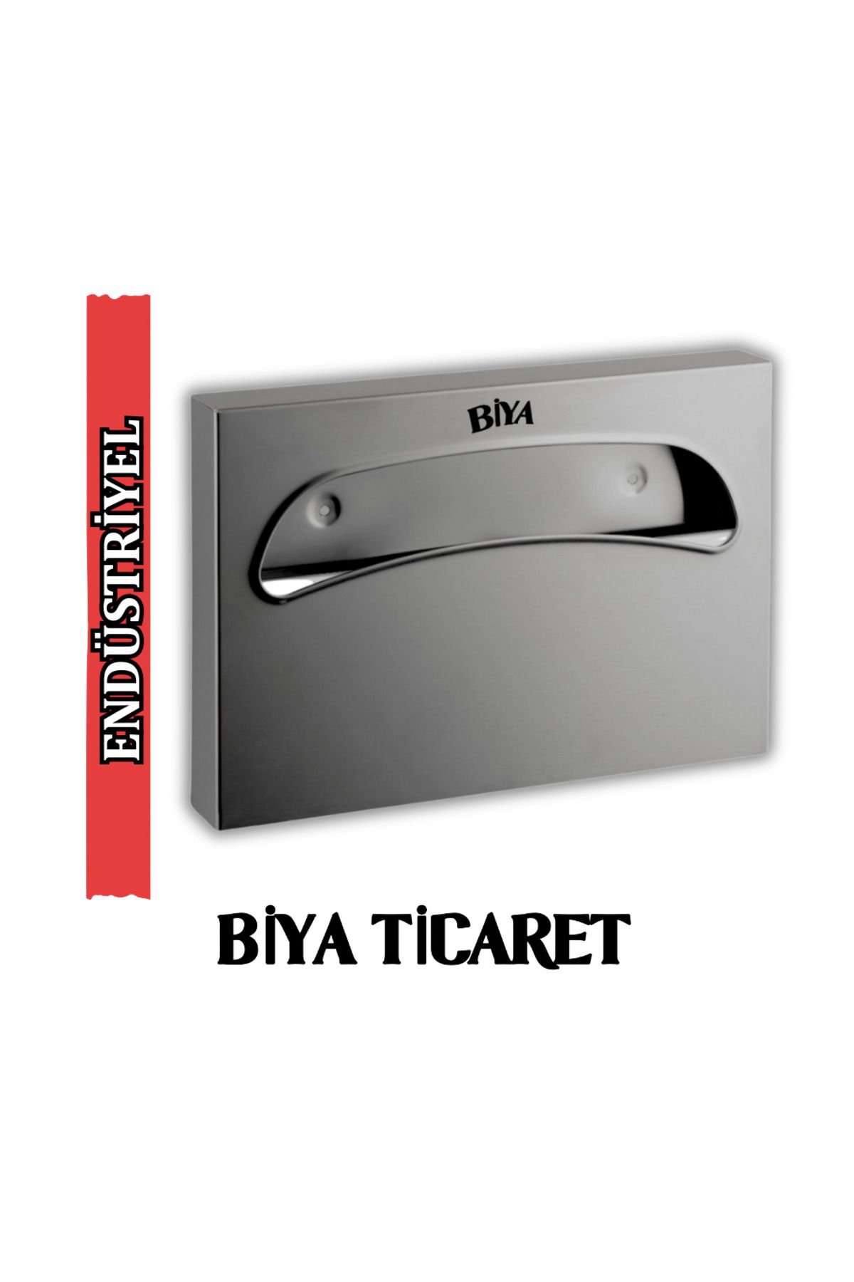 BİYA Krom Klozet Kapak Örtü Dispenseri