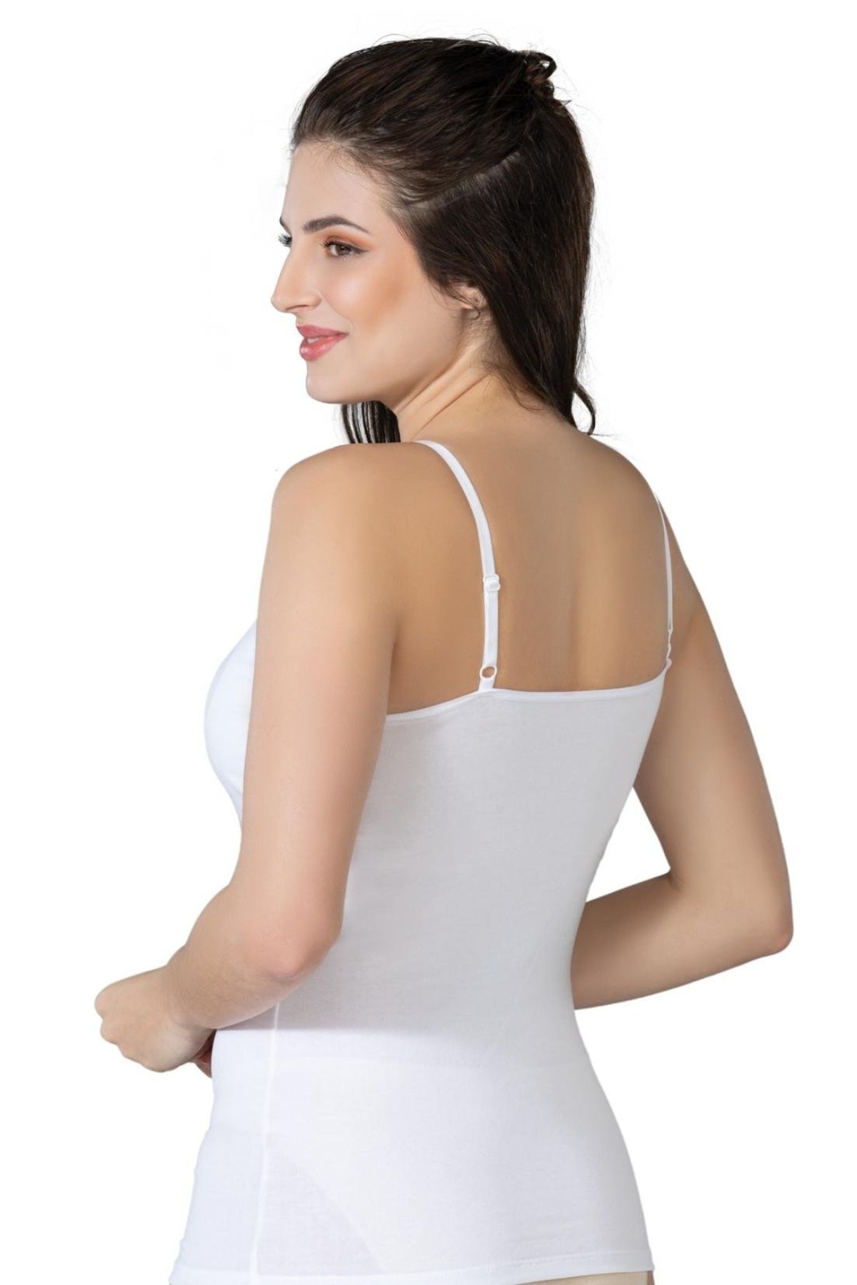 GiyimCity BEYAZ Cotton Kaplı Atlet