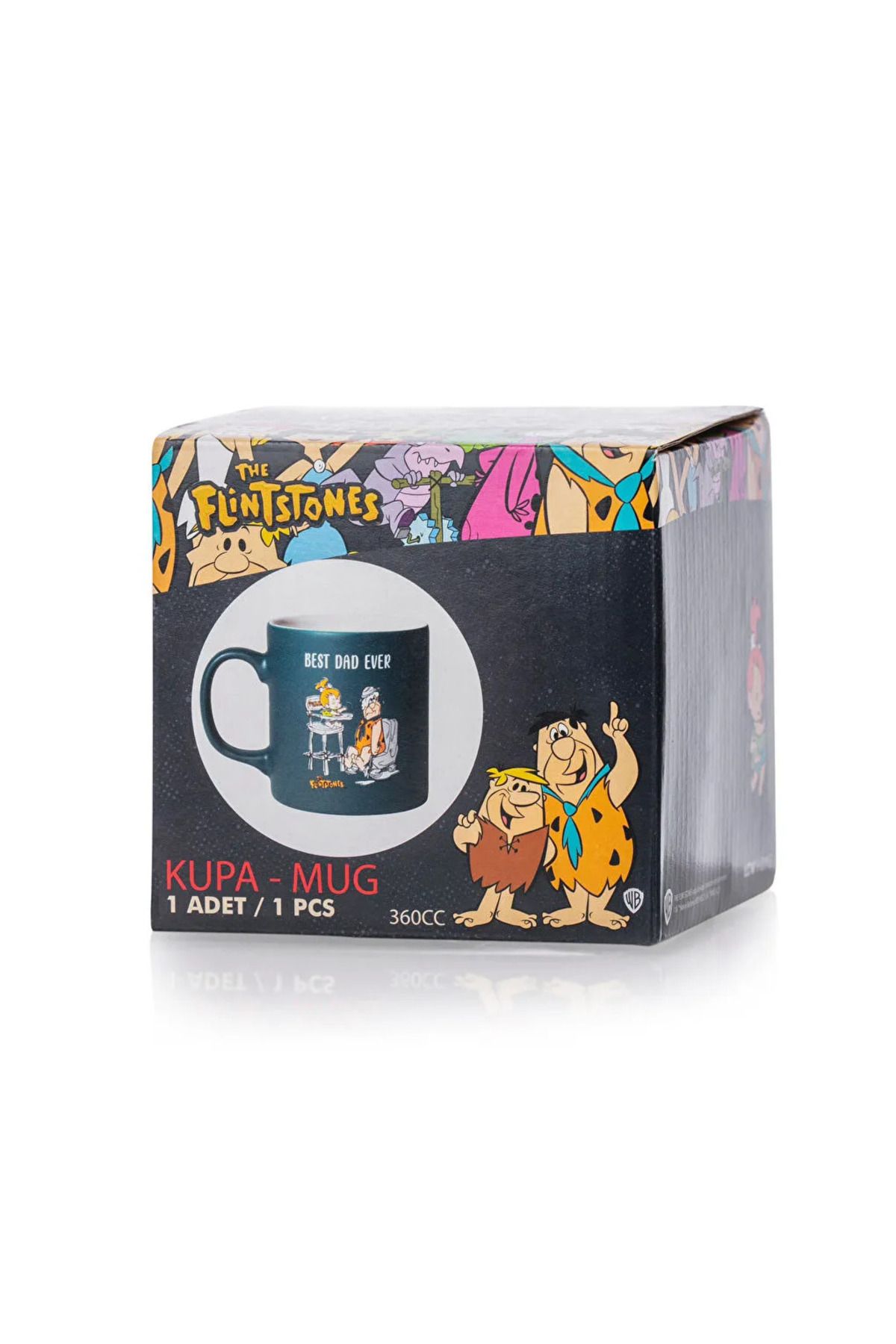 LC Waikiki LCW HOME Karişik The Flintstones Baskılı Seramik kupa 360 ml