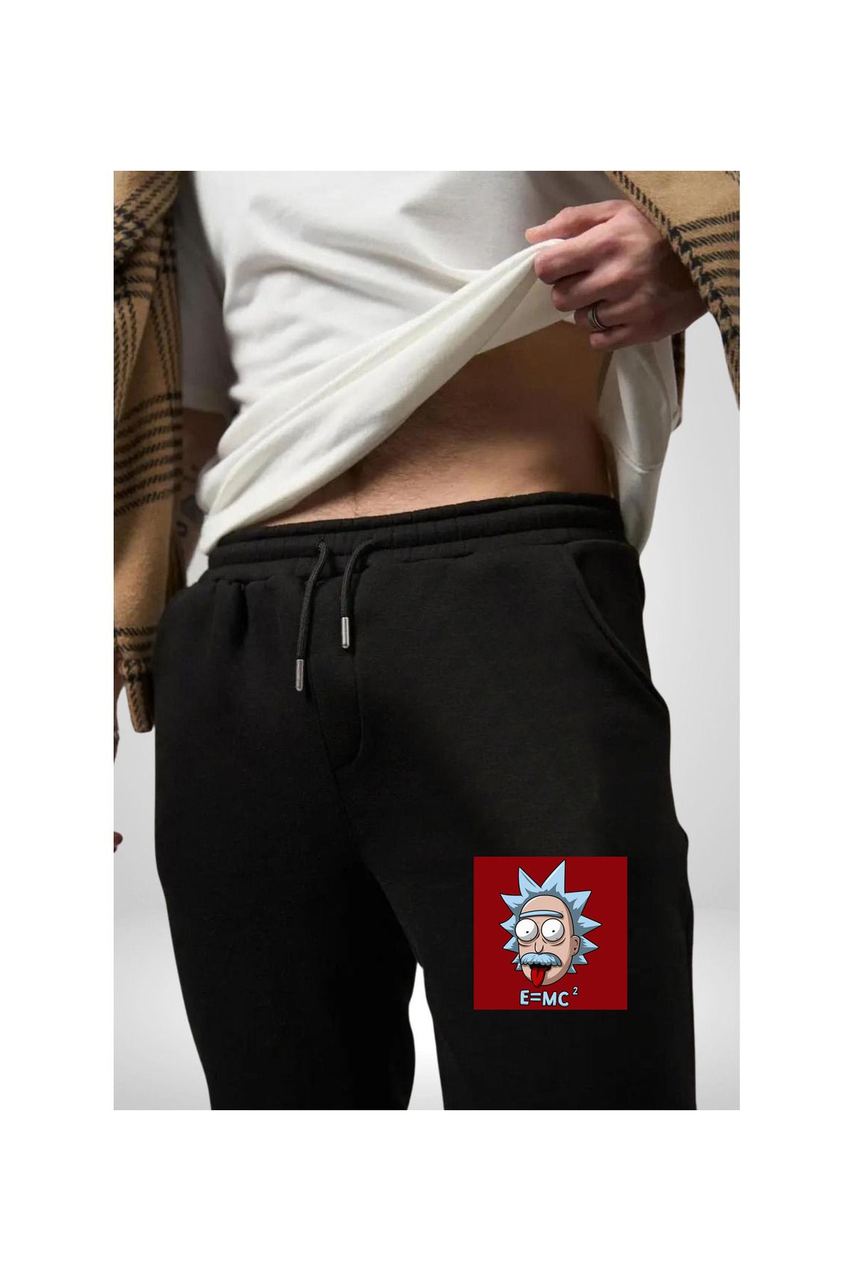 jackell Rick Baskılı Unisex Eşofman Altı
