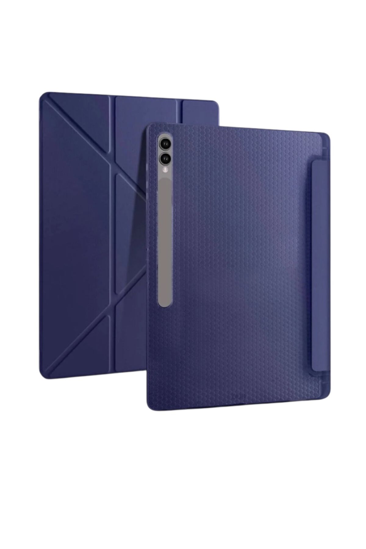 KILIF HOUSE Samsung Galaxy Tab S10 / S9 Plus / S9 Fe Plus 12.4 Kılıf Kalem Bölmeli Katlanan Standlı Akıllı Kapak