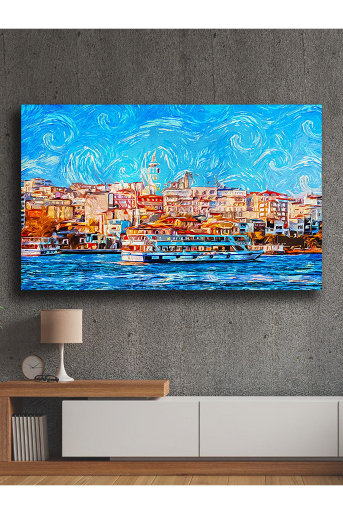 PRİME Concept 100x140 Büyük ebat Kanvas tablo çerçevesiz