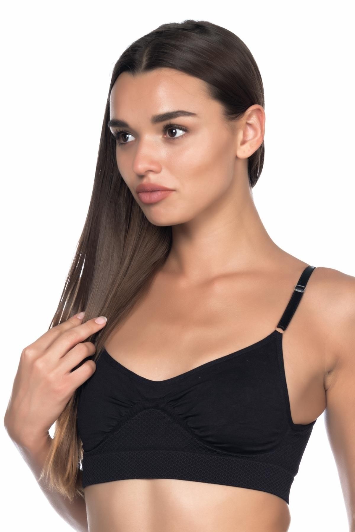 GiyimCity SİYAH Agraflı Minimizer Korse