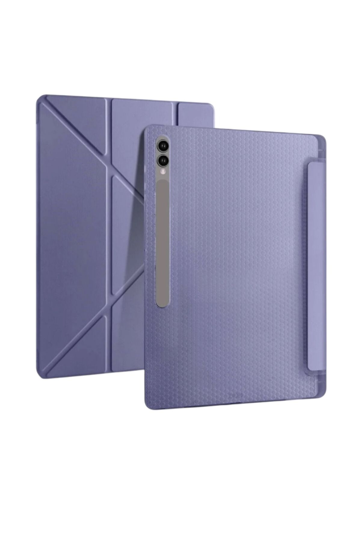 KILIF HOUSE Samsung Galaxy Tab S10 / S9 Plus / S9 Fe Plus 12.4 Kılıf Kalem Bölmeli Katlanan Standlı Akıllı Kapak