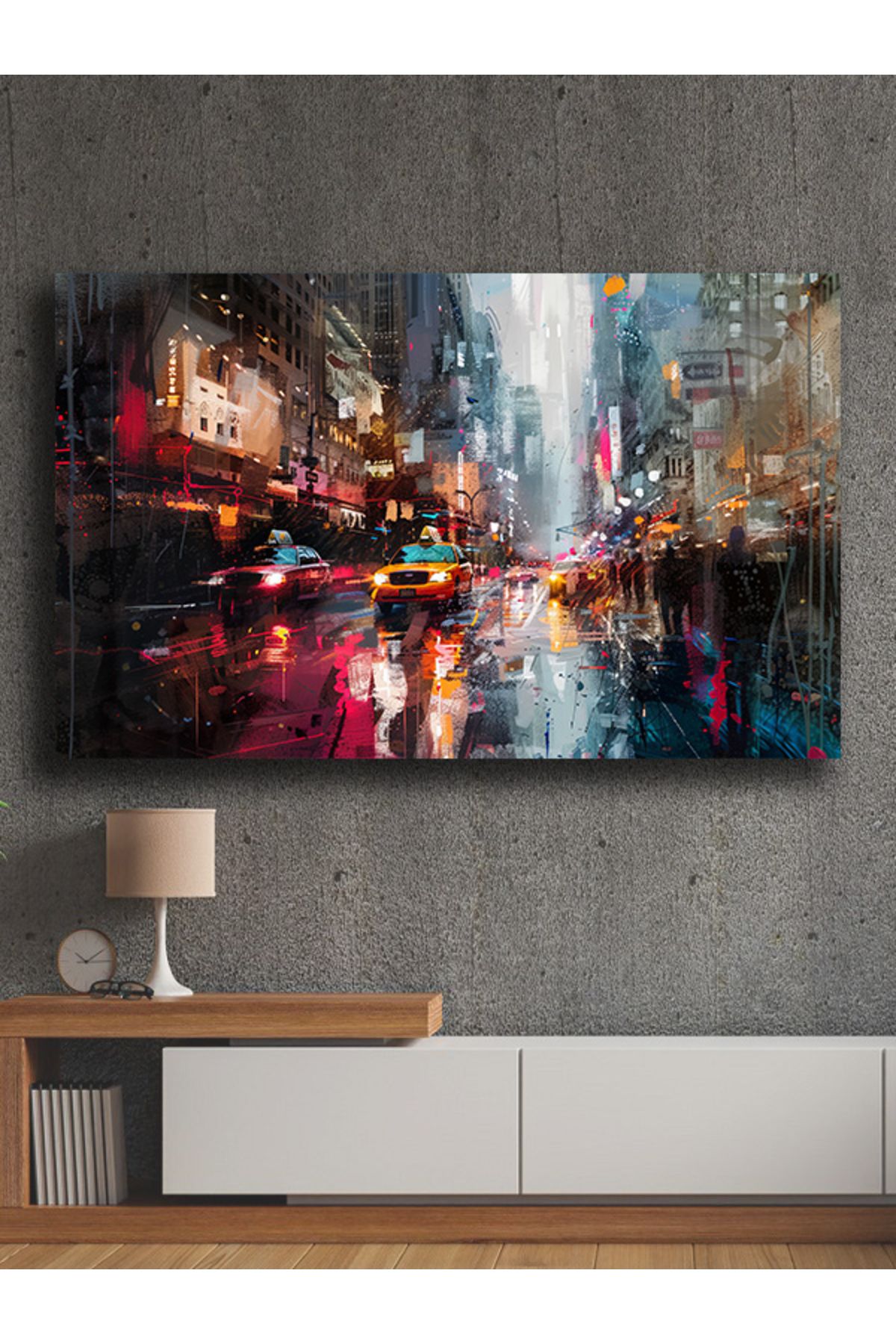 PRİME Concept 100x140 Büyük ebat Kanvas tablo çerçevesiz