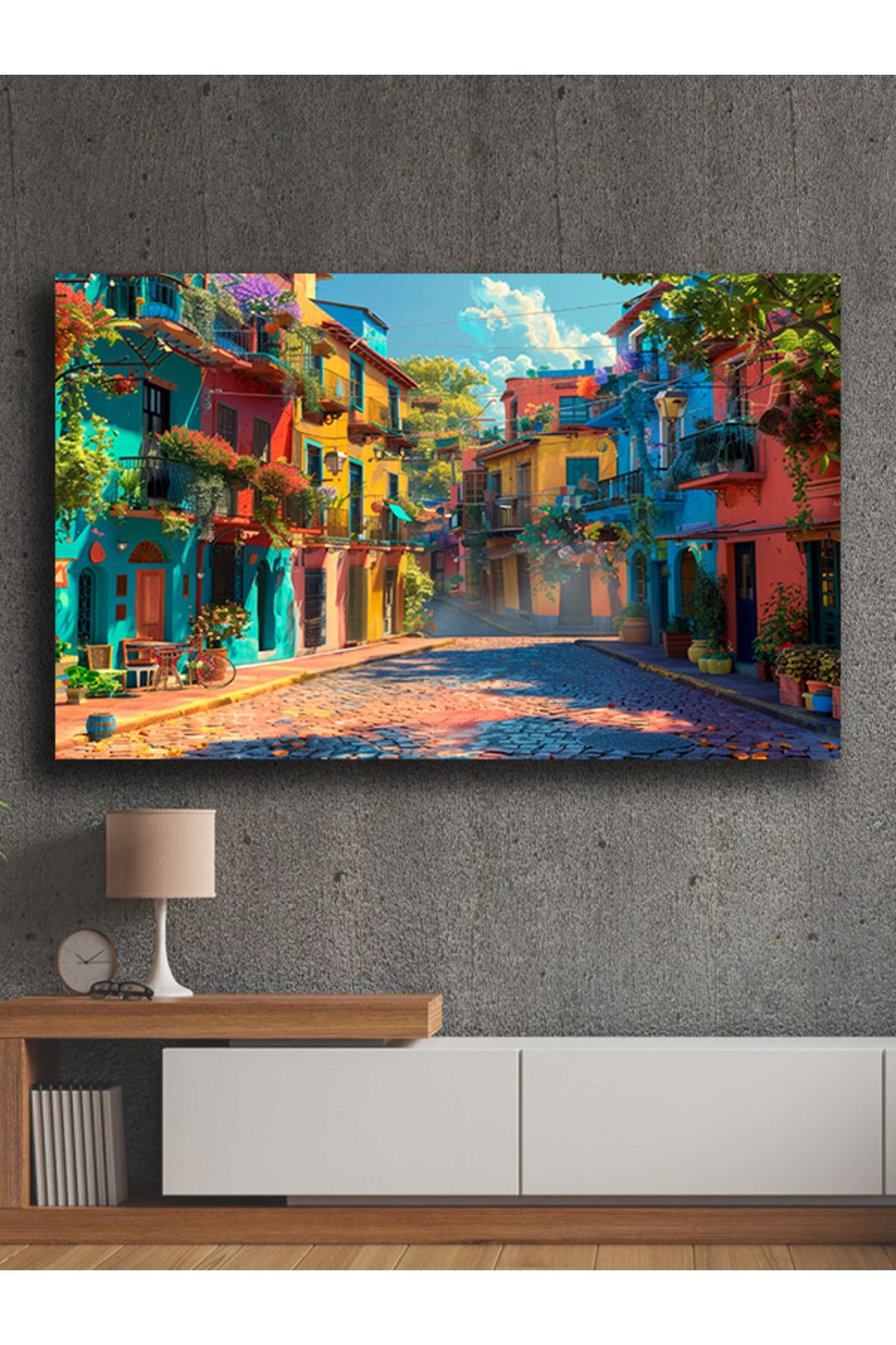 PRİME Concept 100x140 Büyük ebat Kanvas tablo çerçevesiz