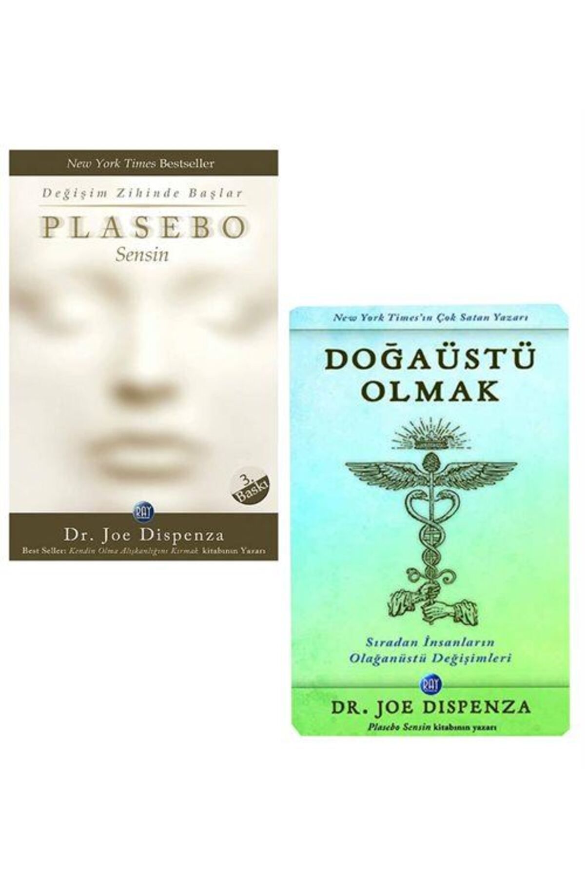 Diyojen Yayıncılık Joe Dispenza Kitapları (2 Kitap Set) Plasebo Sensin,Doğaüstü Olmak