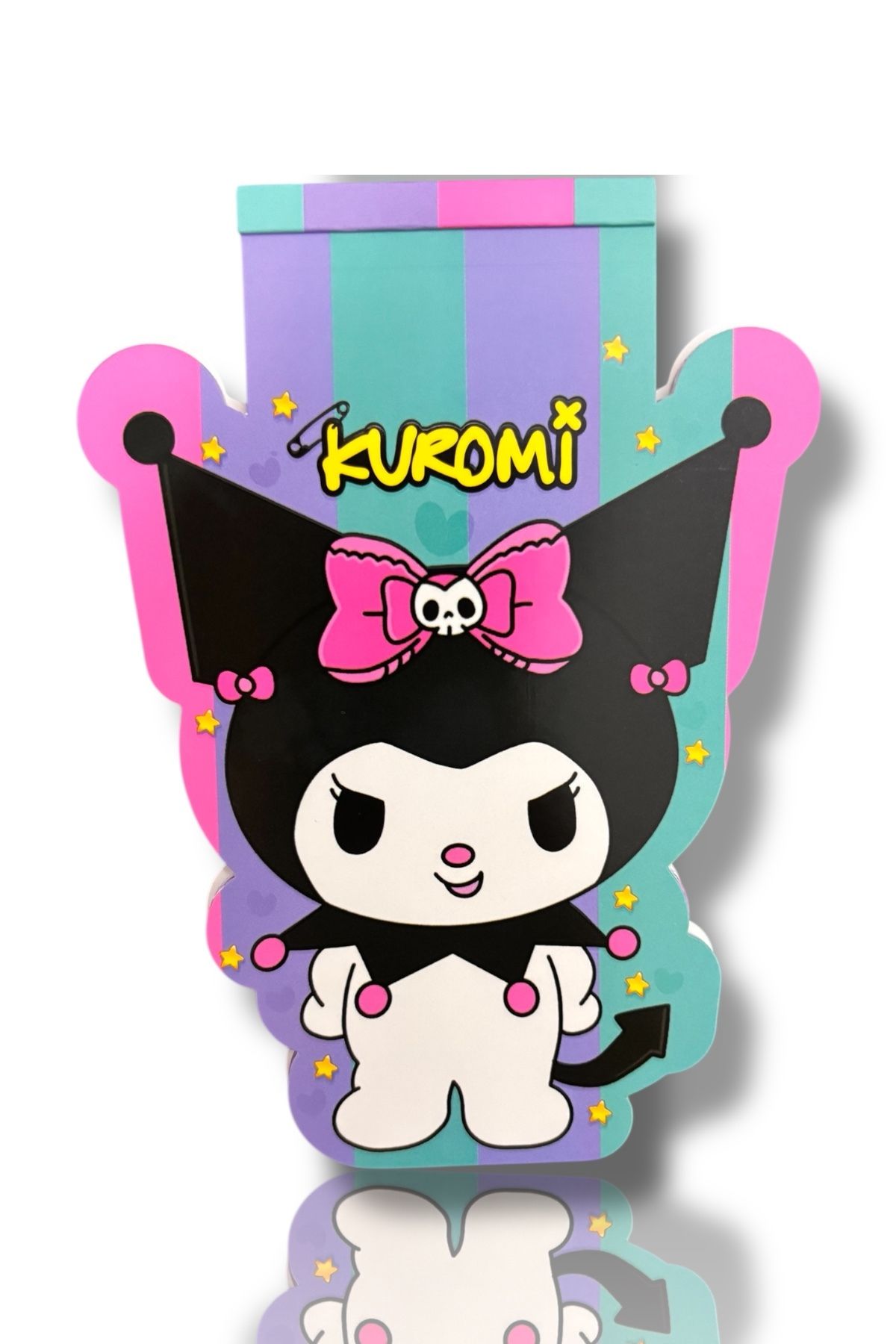 Piramit Kırtasiye Kuromi Sticker Defteri Sticker Albüm Kuromi, My Melody, Cinnamoroll, Hello Kitty