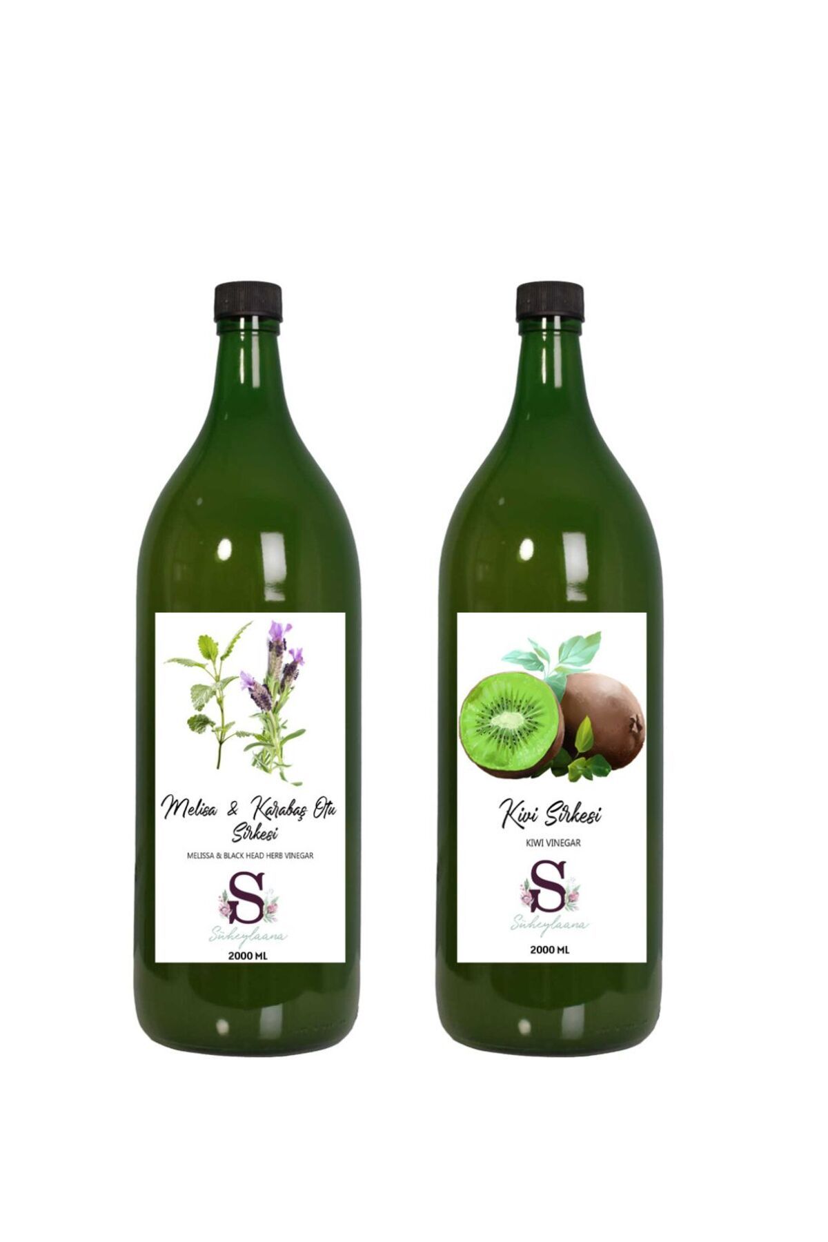 Süheylaana Doğal Melisa & Karabaş Sirkesi 2000 Ml - Doğal Kivi Sirkesi 2000 Ml