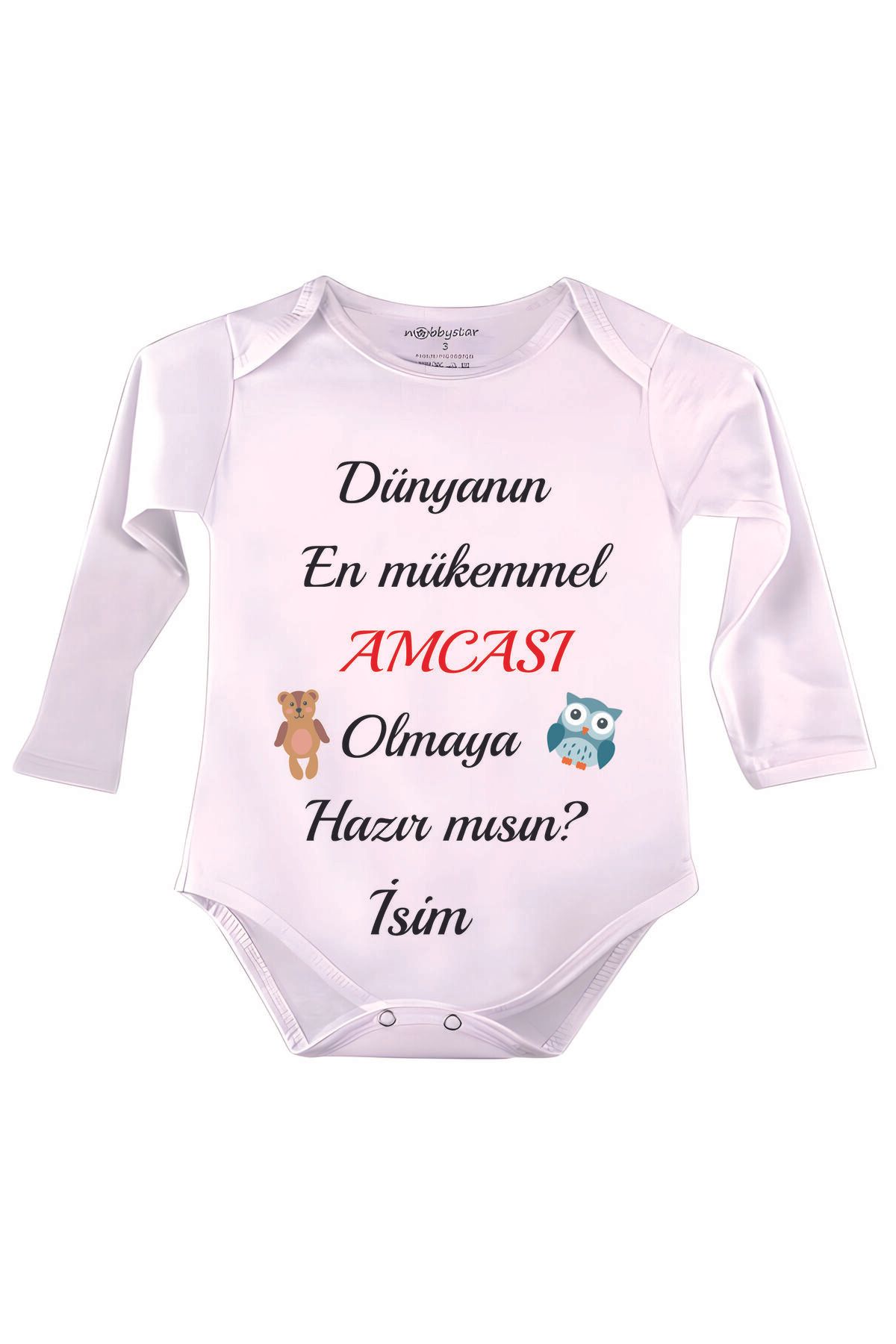 Kreax Bebeklere Özel Zıbın Uzun Kollu