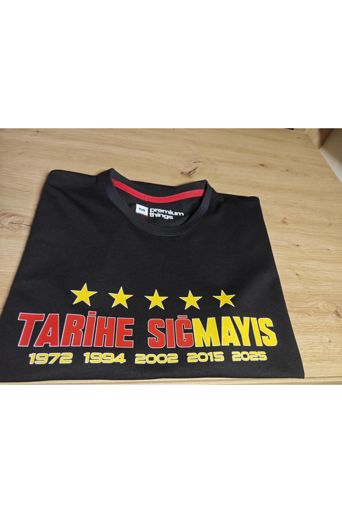 Scudetto T-Shirt Tarihe sığMAYIS