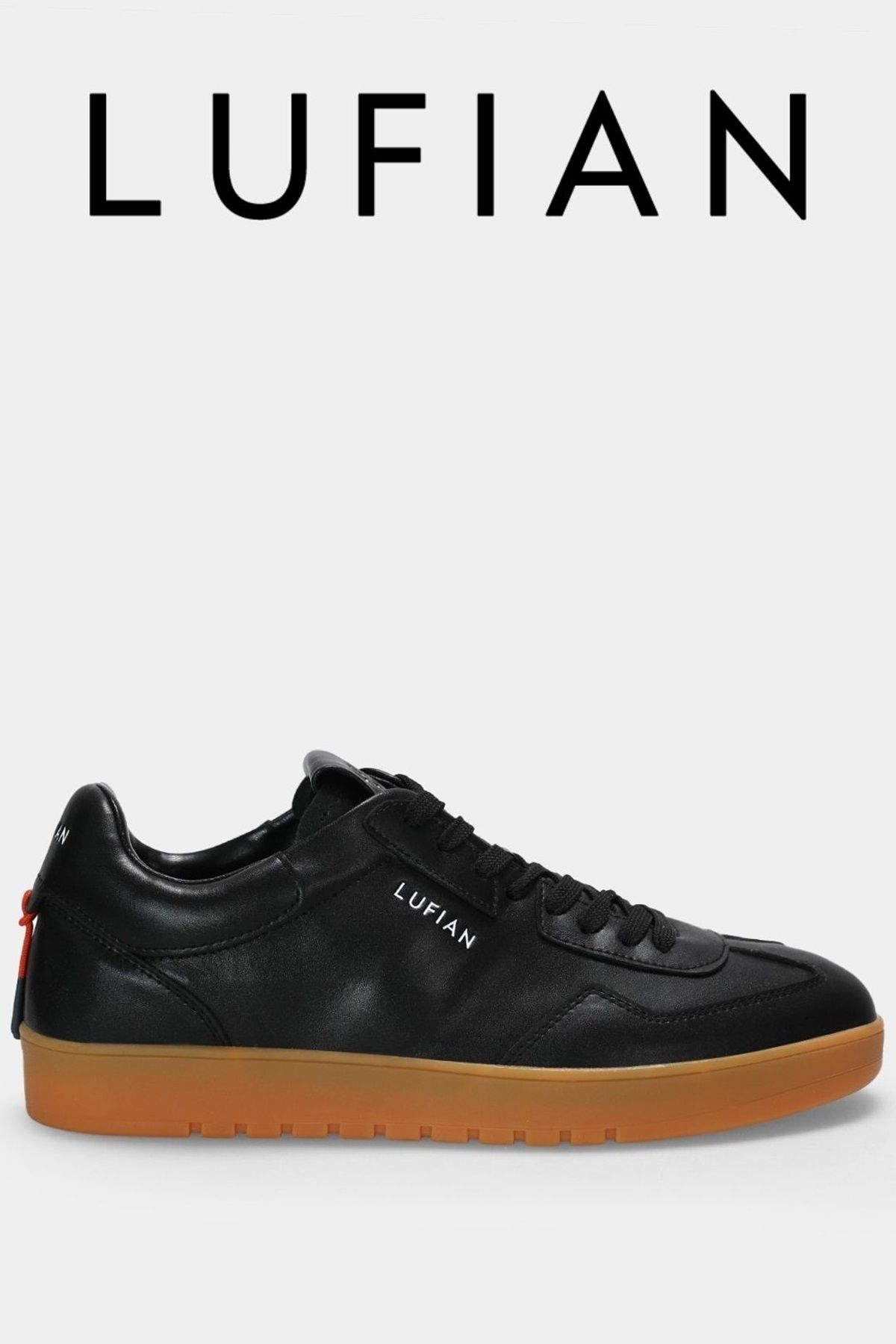 Lufian 111230255 Oscar Sneaker Erkek Deri Ayakkabı SİYAH