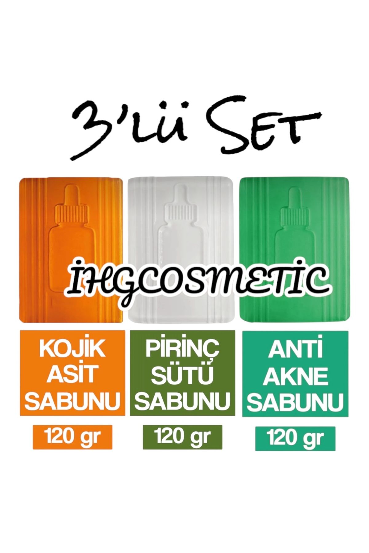 İhg KOJİC ASİT SABUN 3lü SET