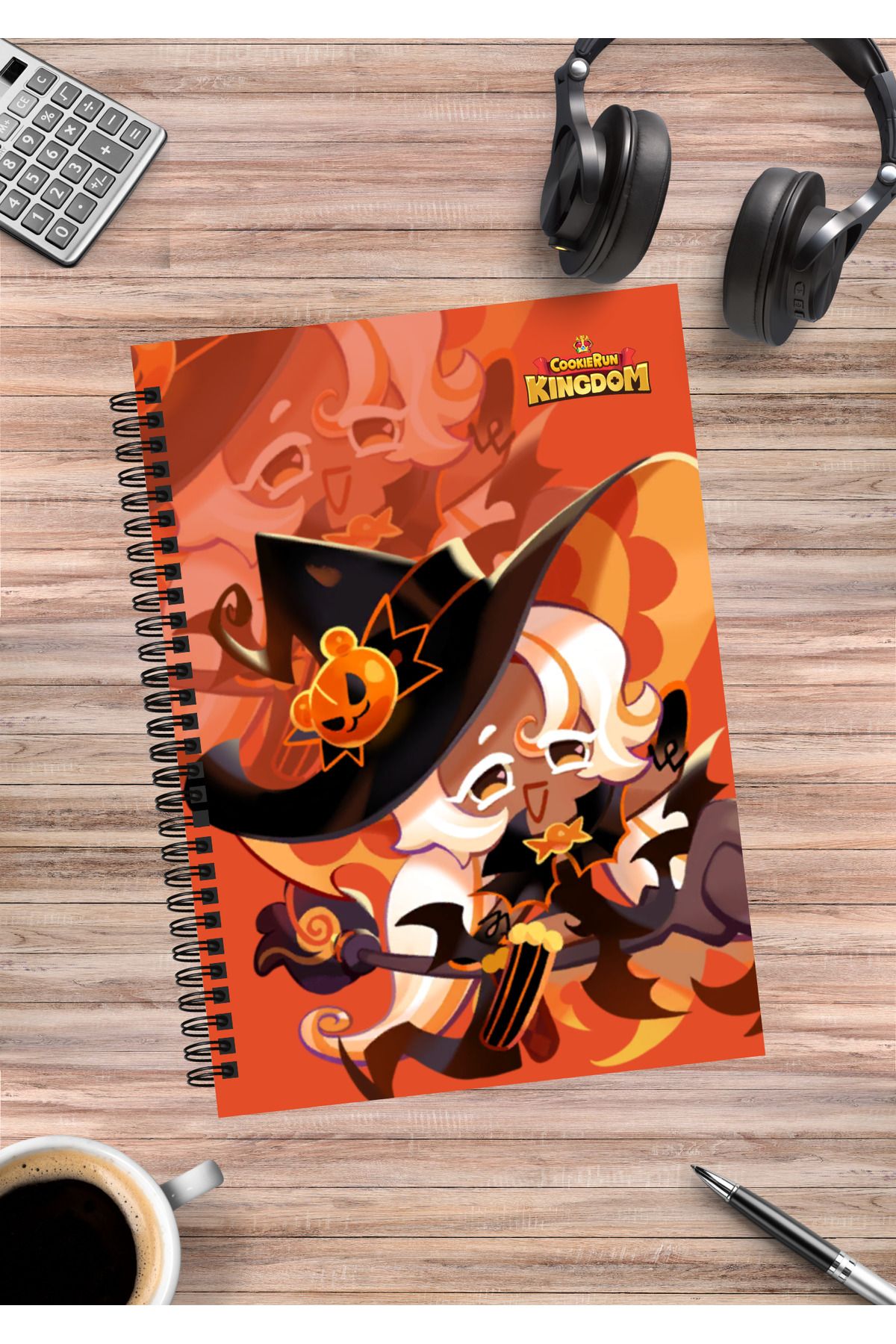 mertfigur Cookie Run Kingdom Spiralli Defter A5 (50 Yaprak)