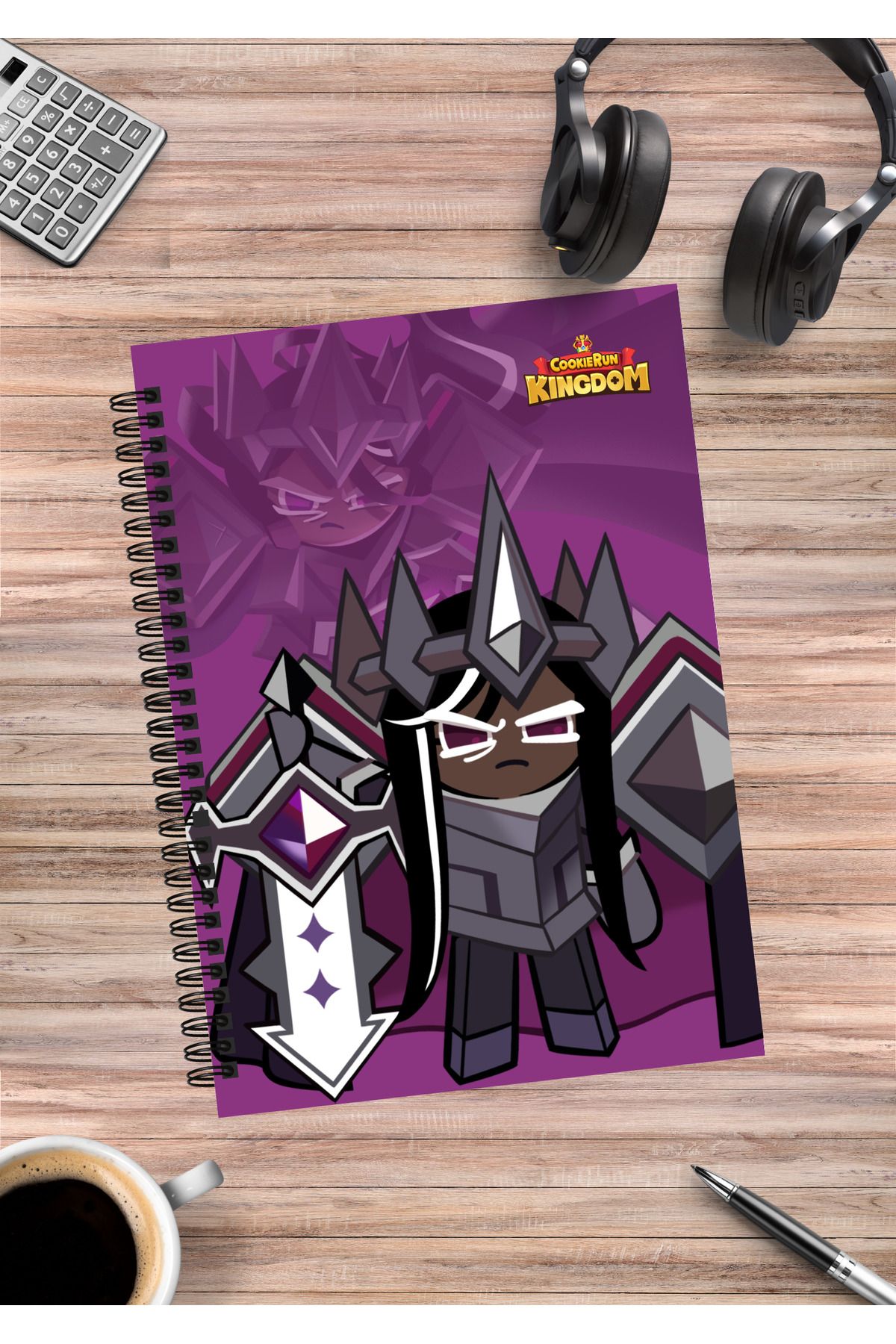 mertfigur Cookie Run Kingdom Spiralli Defter A5 (50 Yaprak)